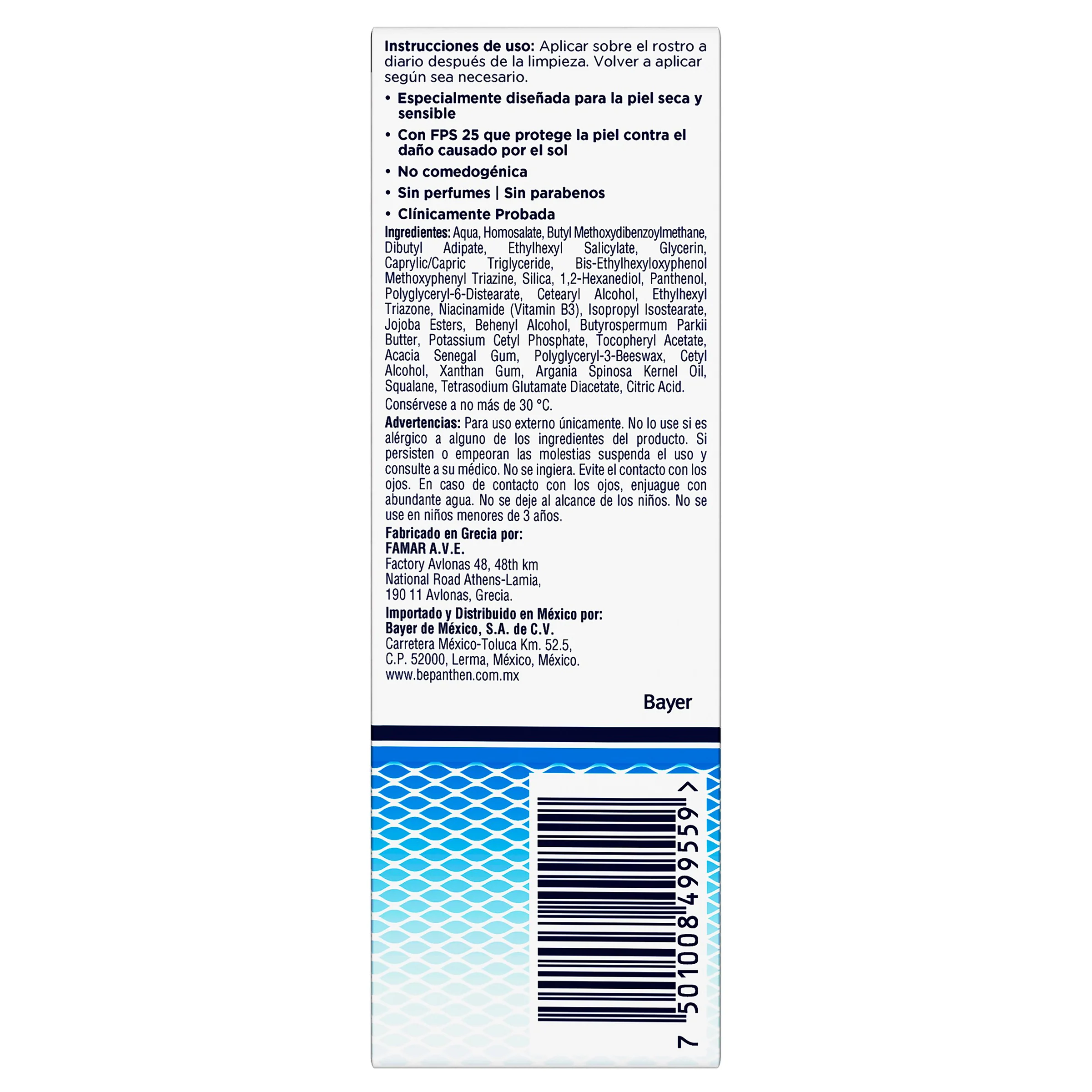 Bepanthen Derma Crema Ligera Hidratante Restauradora 50 Ml - Image 2