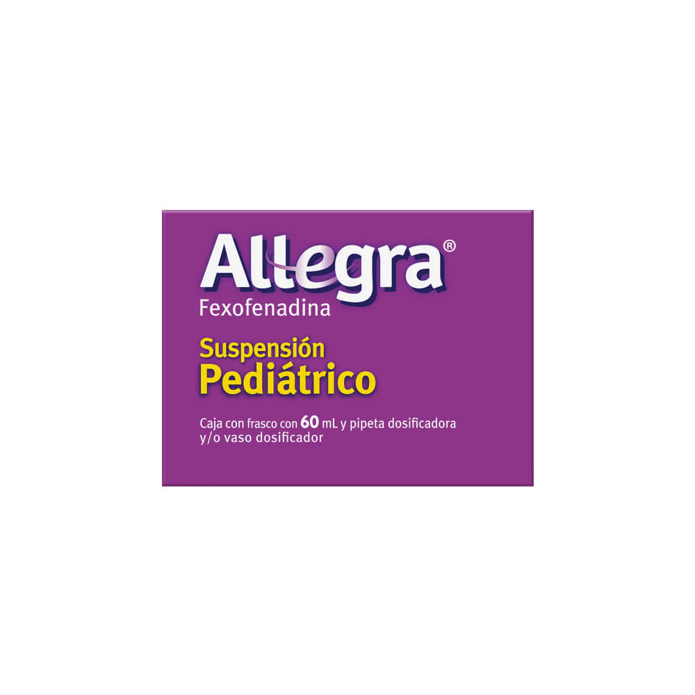 Allegra Suspension Pediatrica Frasco De 60 Ml - Image 7