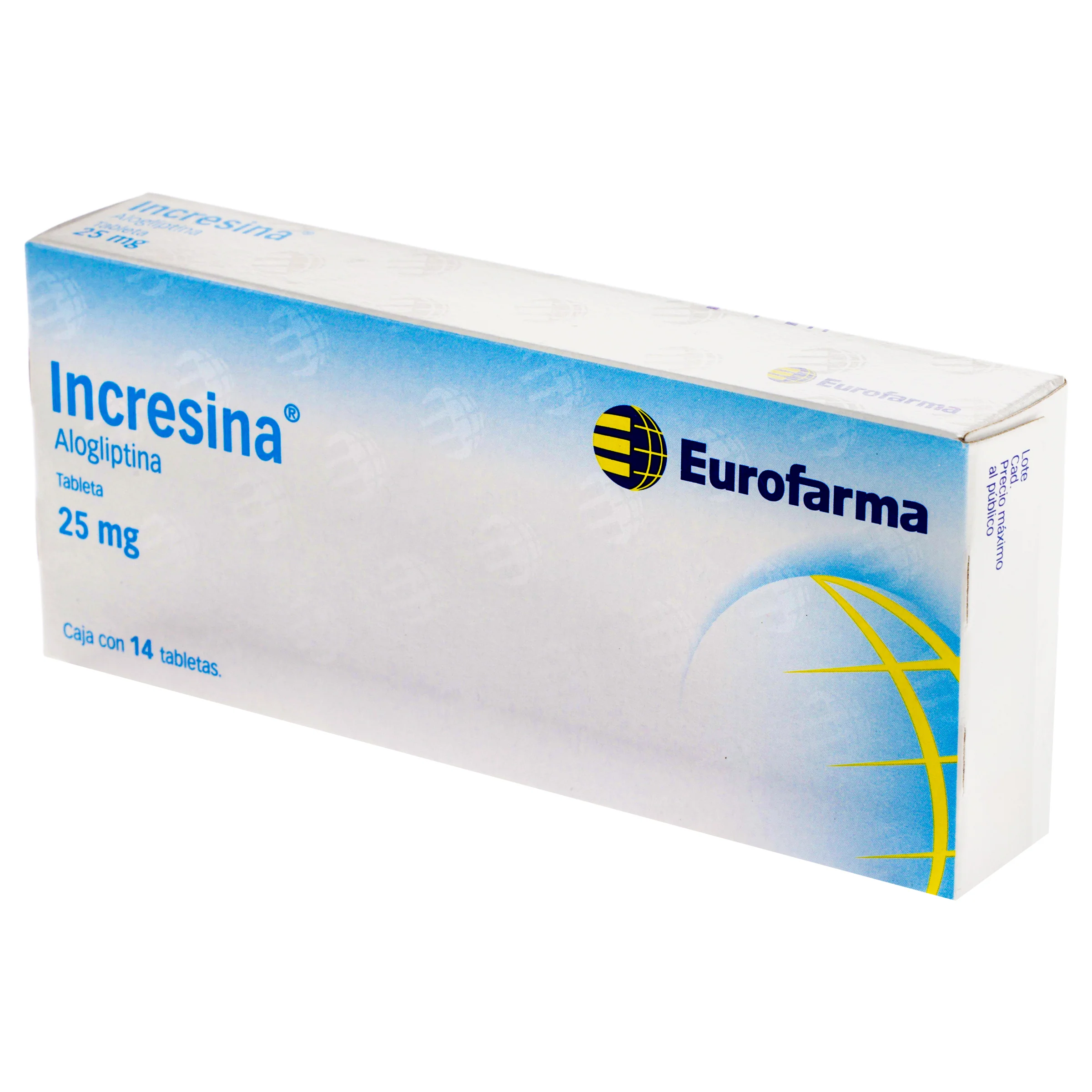 Incresina 25 Mg Con 14 Tabletas - Image 4