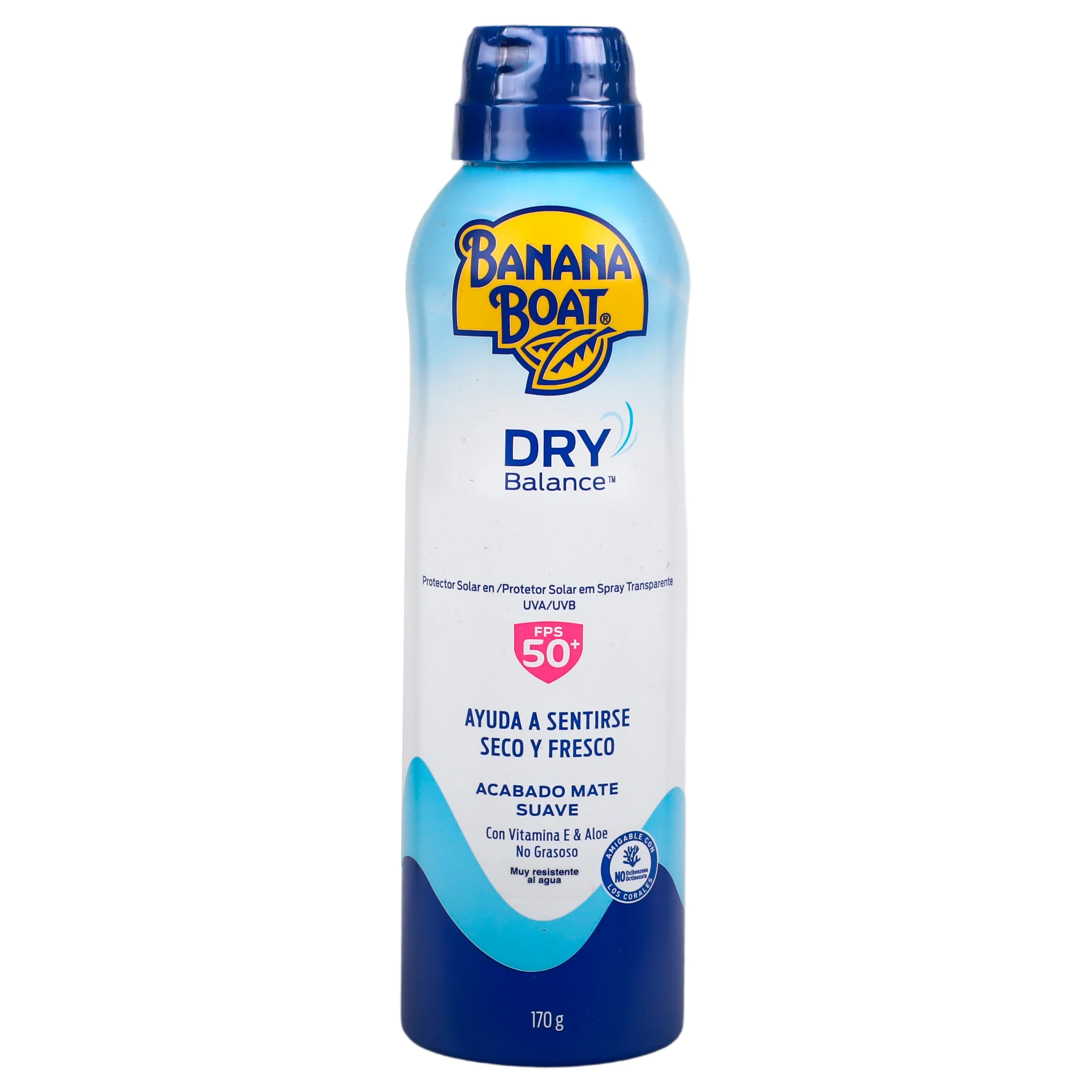 Bloqueador Banana Boat Dry Spray Fps 50 220 Ml
