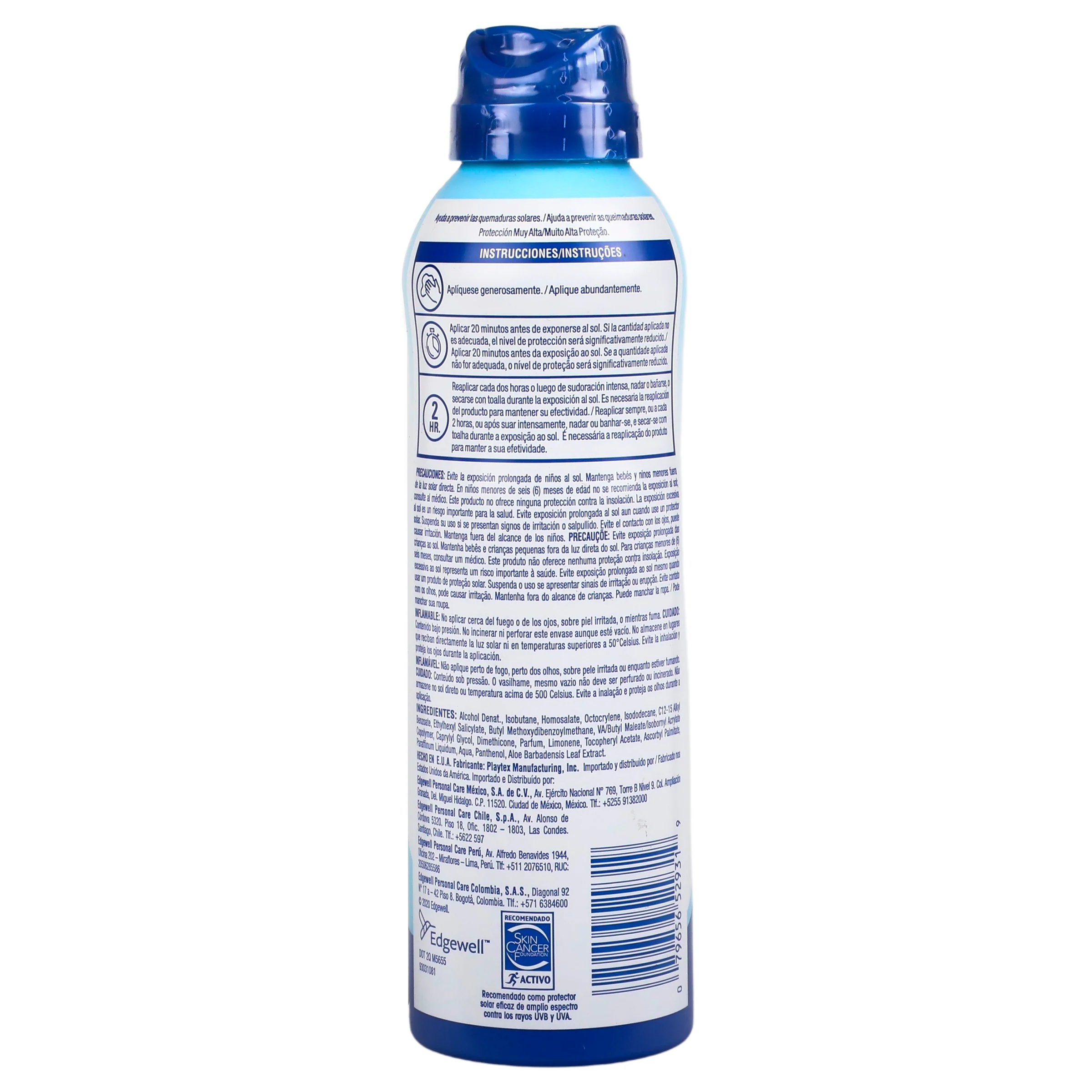 Bloqueador Banana Boat Dry Spray Fps 50 220 Ml - Image 7