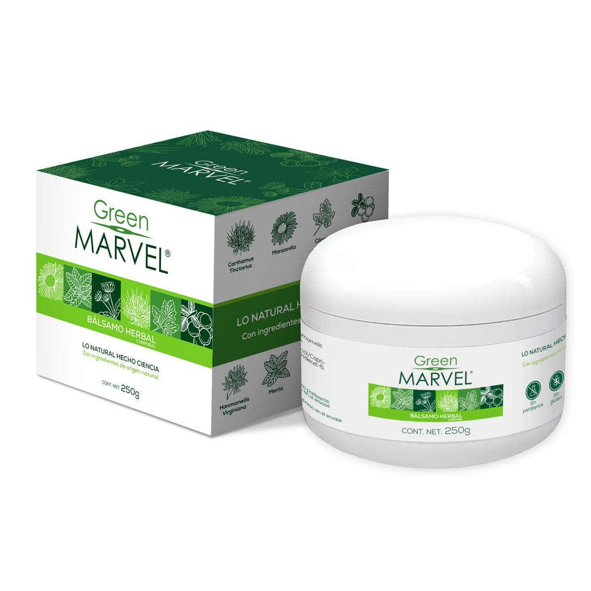 Balsamo Green Marvel Herbal 250 G