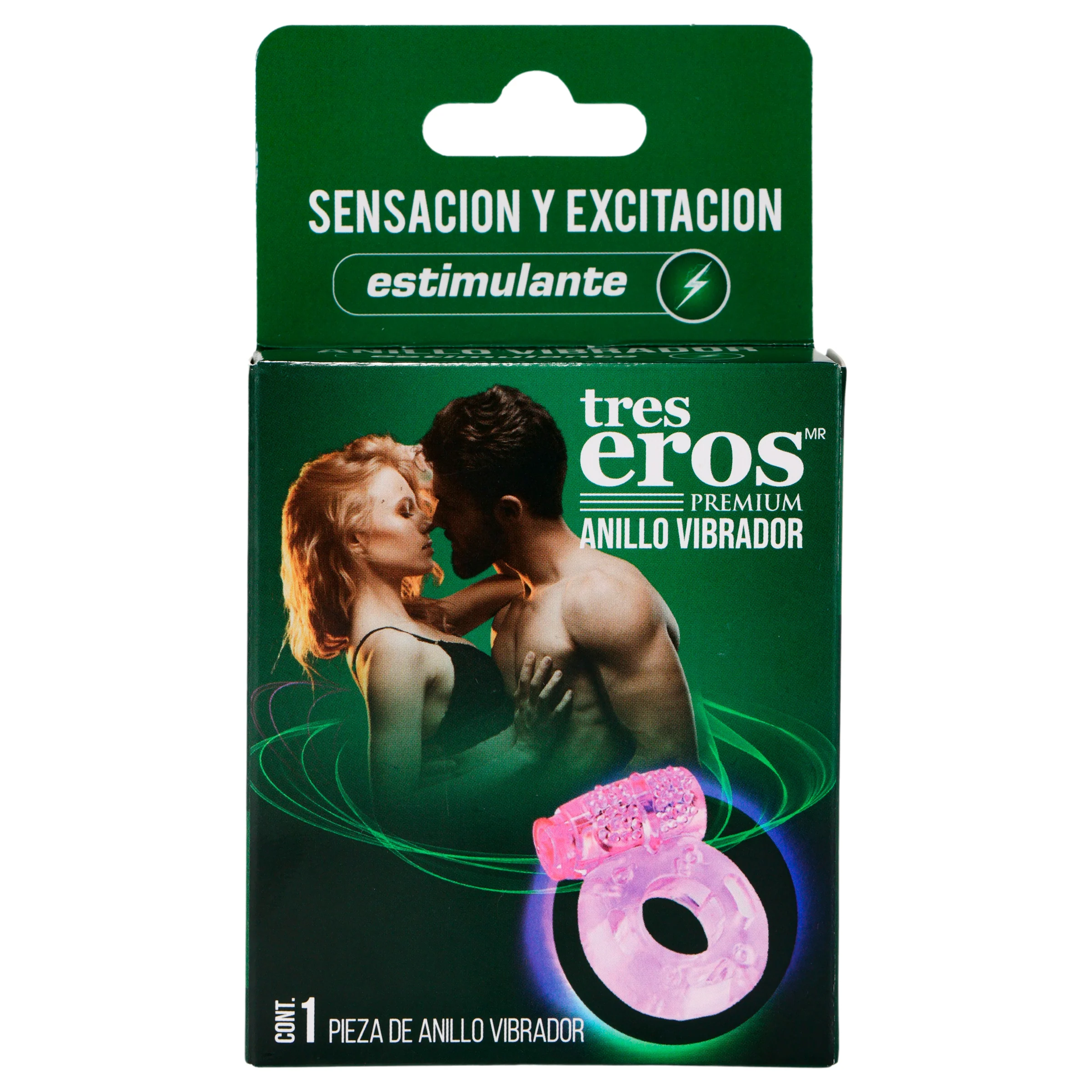 Anillo Vibrador Tres Eros Sensacion-Excitacion Con 1 Pieza