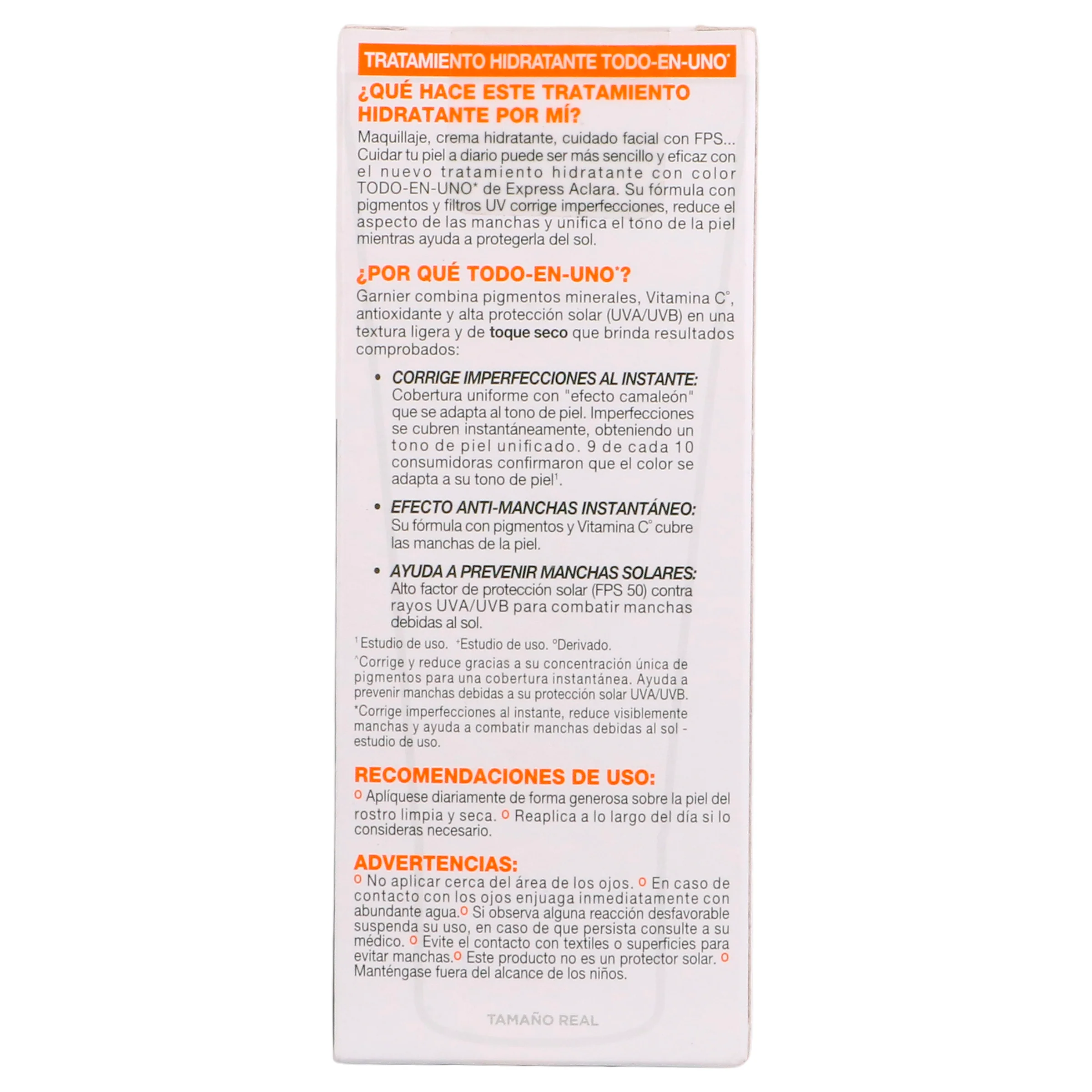 Crema Garnier Express Tono Medio Hidratante Con Color 40 G - Image 7