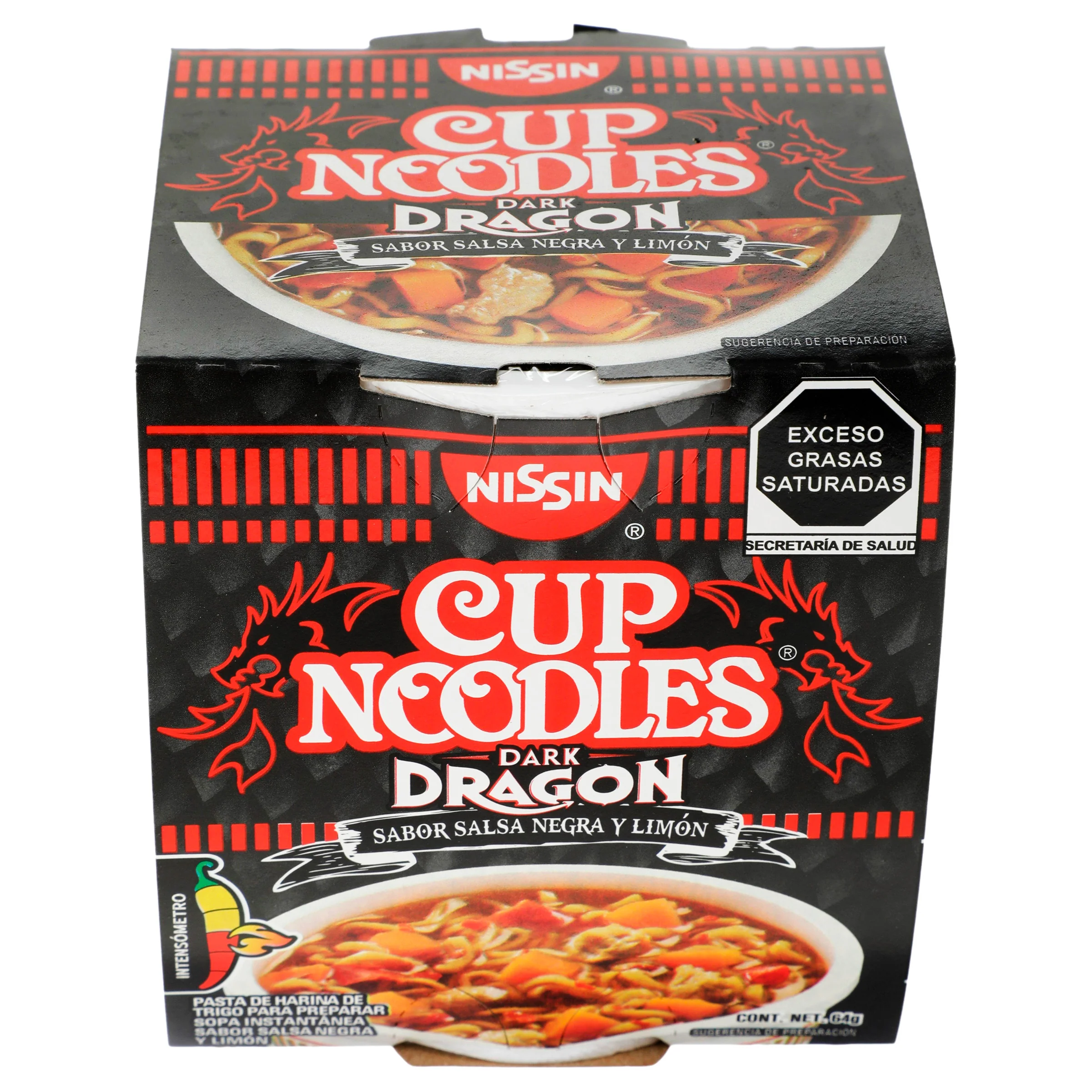 Sopa Nissin Cup Noodles Dark Dragon 64 G - Image 2