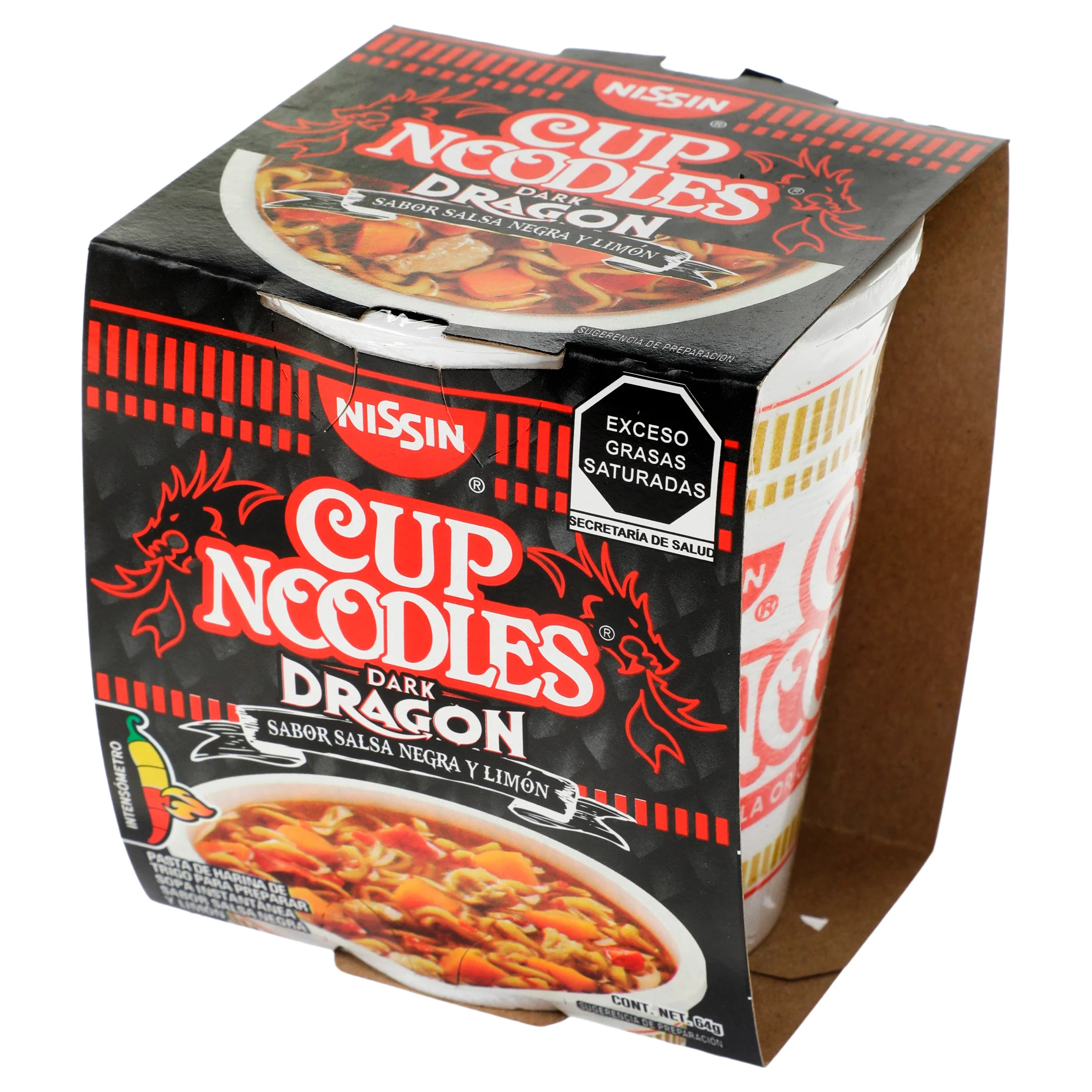 Sopa Nissin Cup Noodles Dark Dragon 64 G - Image 3