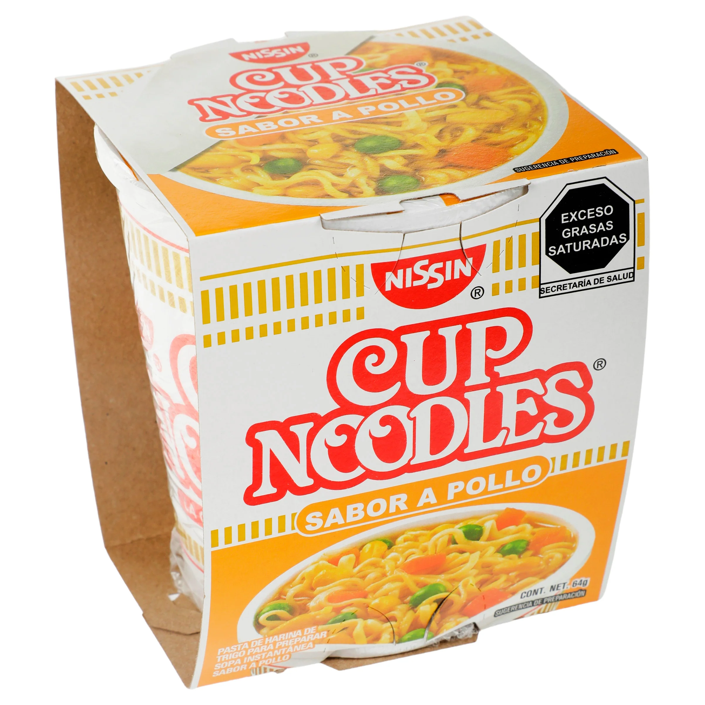 Sopa Nissin Cup Noodles Pollo 64 G - Image 4