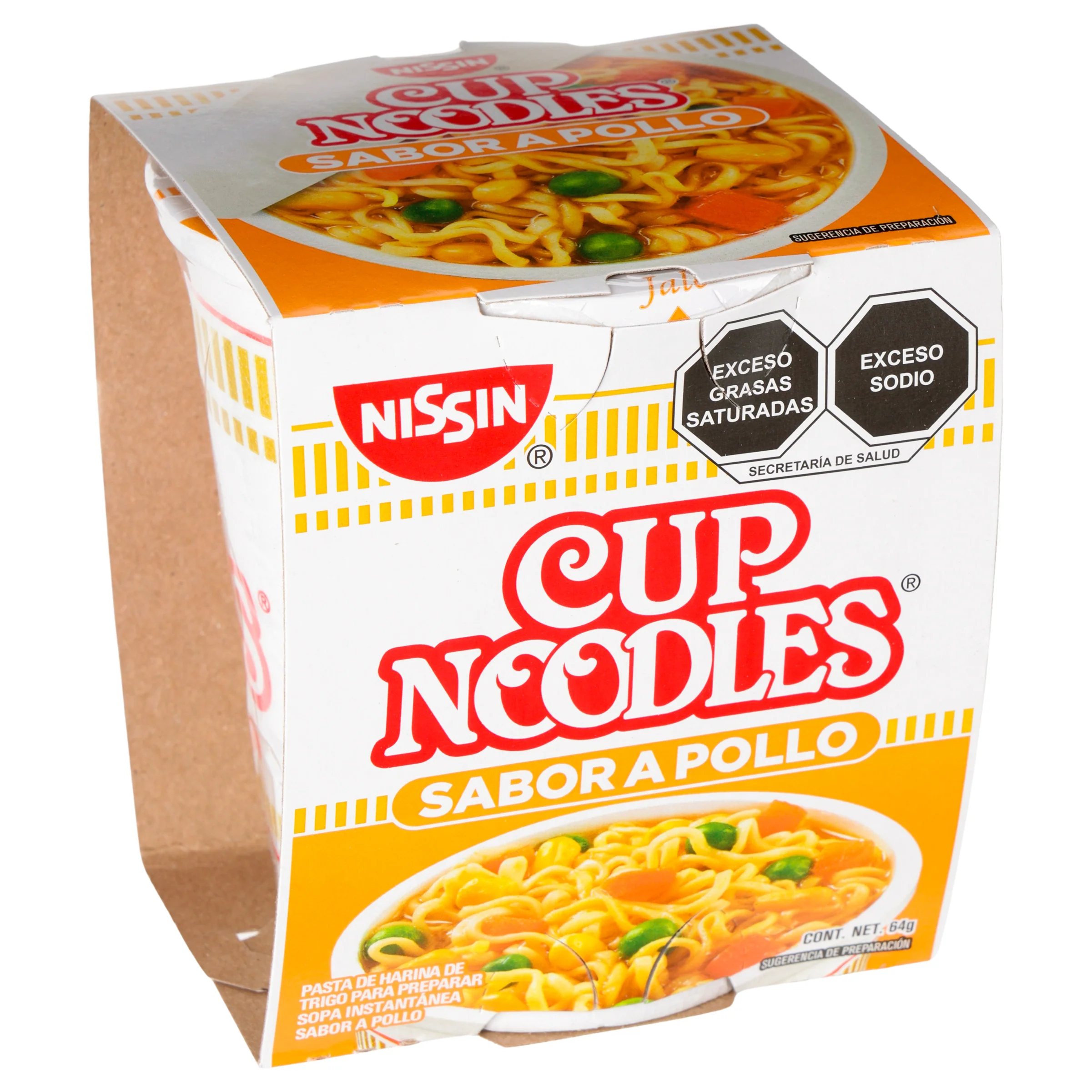 Sopa Nissin Cup Noodles Pollo 64 G - Image 5