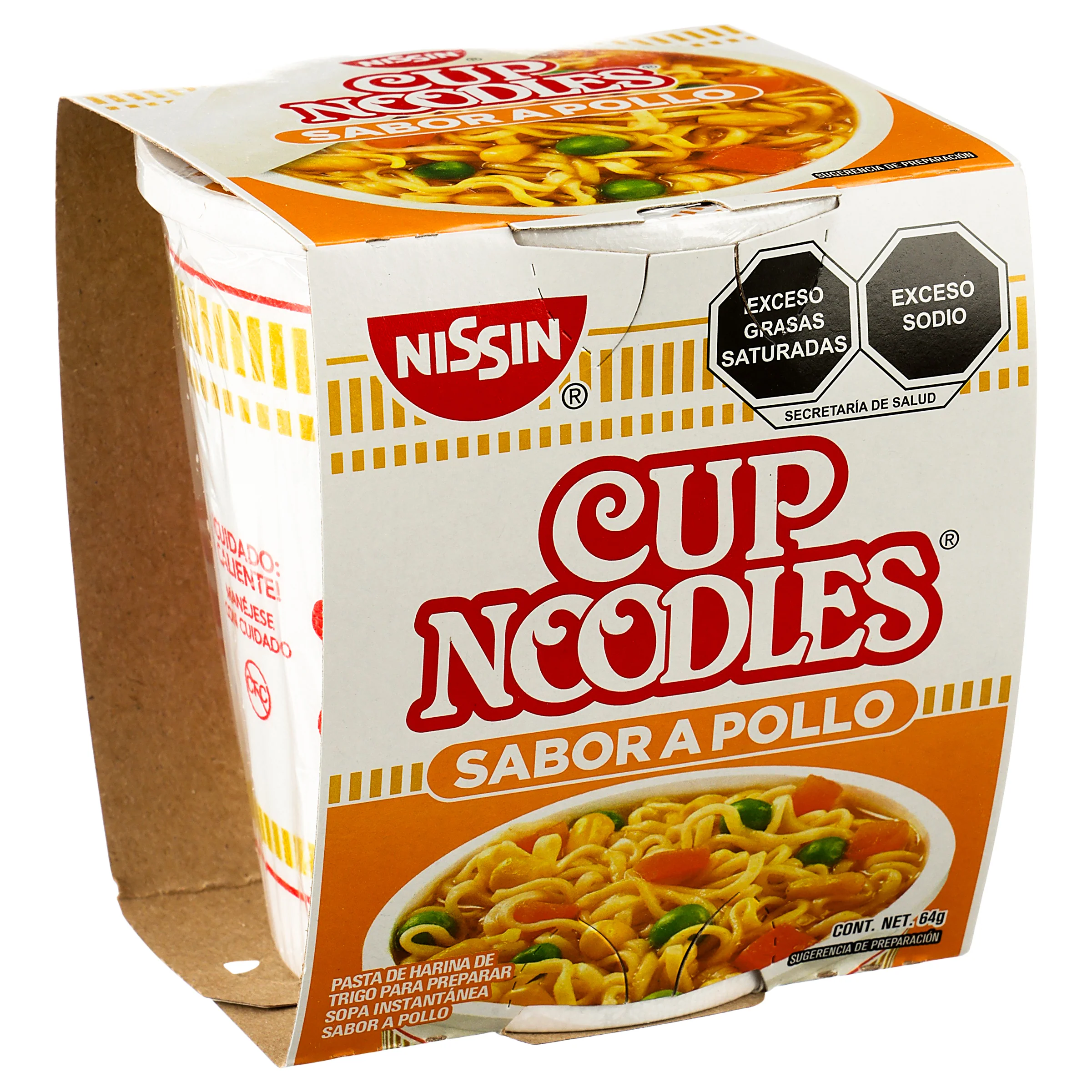 Sopa Nissin Cup Noodles Pollo 64 G - Image 6
