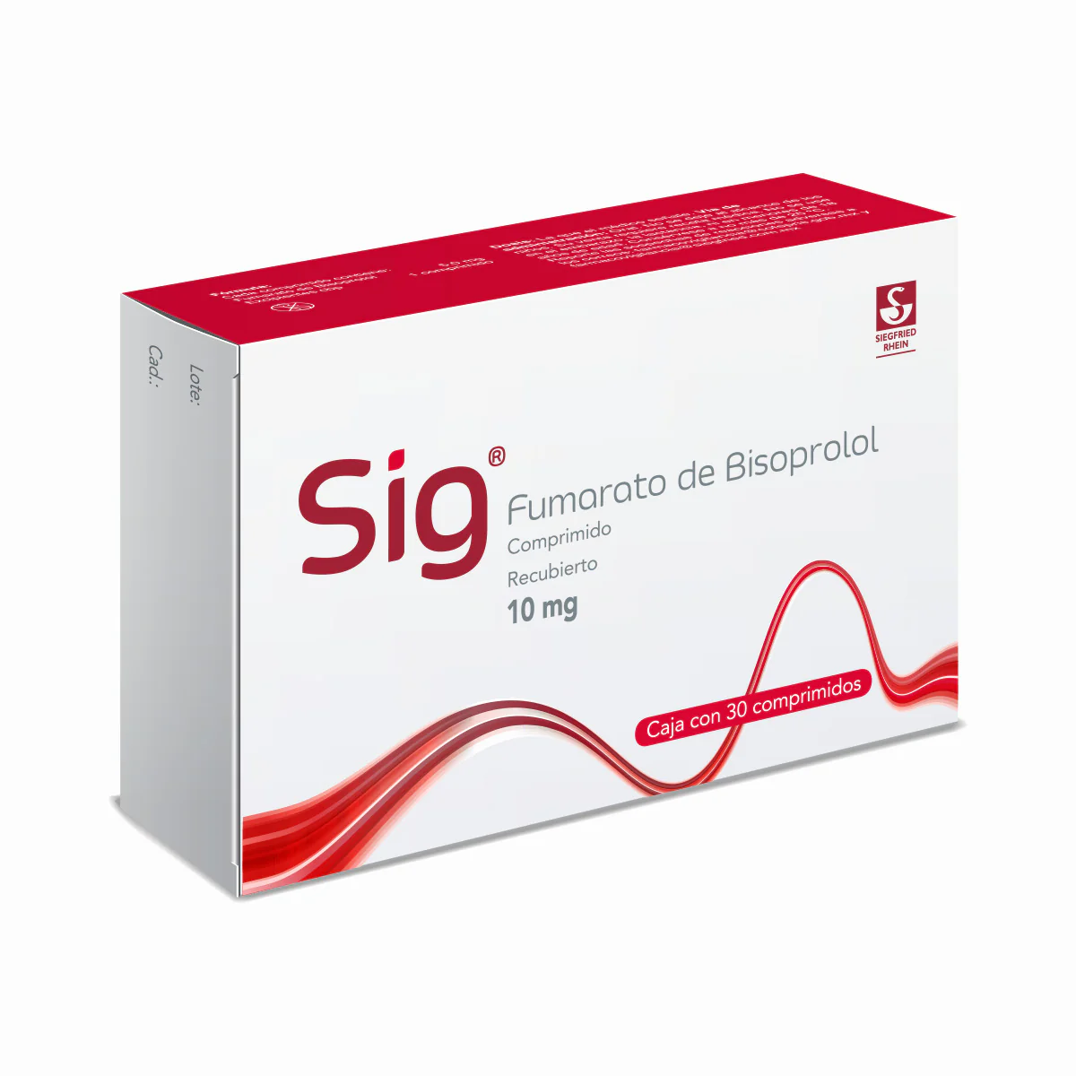 Sig 2.5 Mg - Caja Con 30 Comprimidos (Bisoprolol) - Image 3