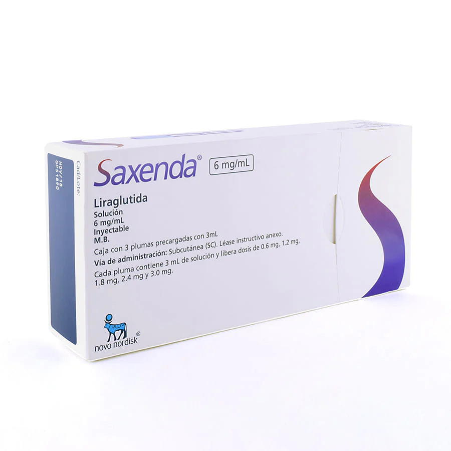 Saxenda 6 Mg/Ml Solucion Inyectable Con 3 Plumas Precargadas De 3 Ml