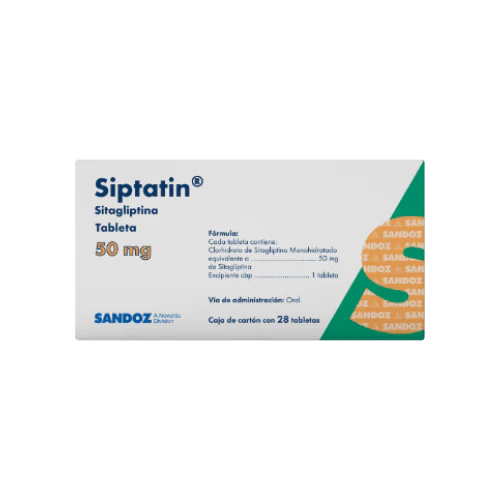 Siptatin 50 Mg Con 28 Tabletas