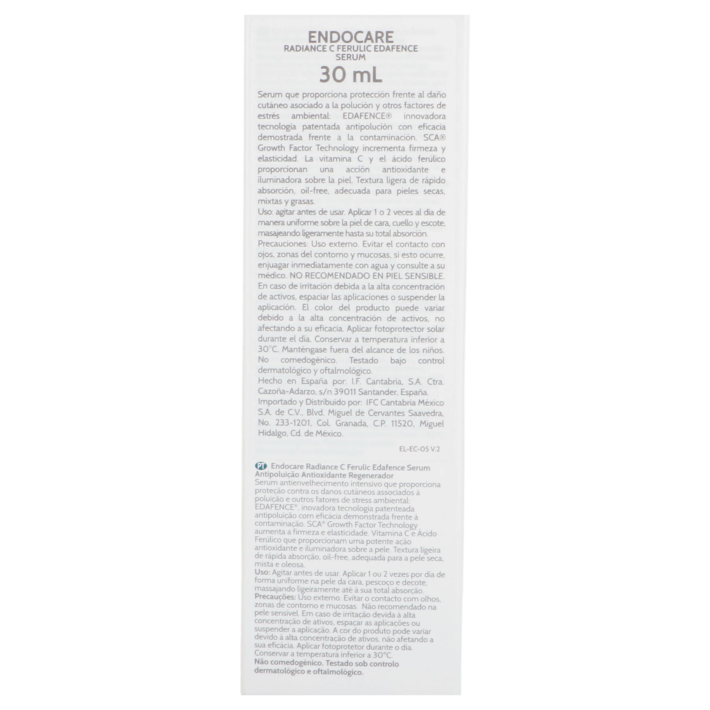 Serum Endocare Radiance C Ferulic Edafence 30 Ml - Image 5