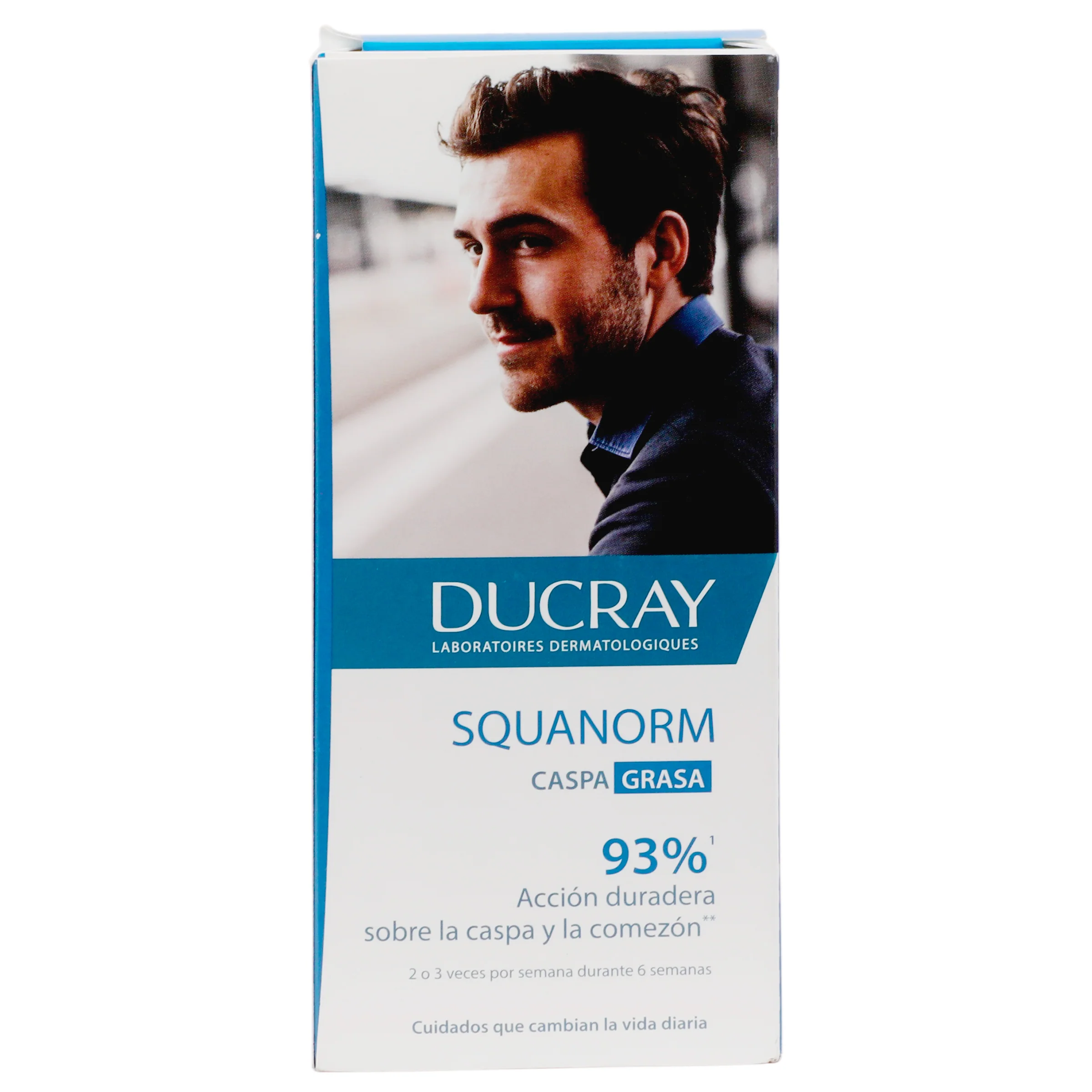 Shampoo Ducray Squanorm Control De La Caspa Grasa 200 Ml - Image 6