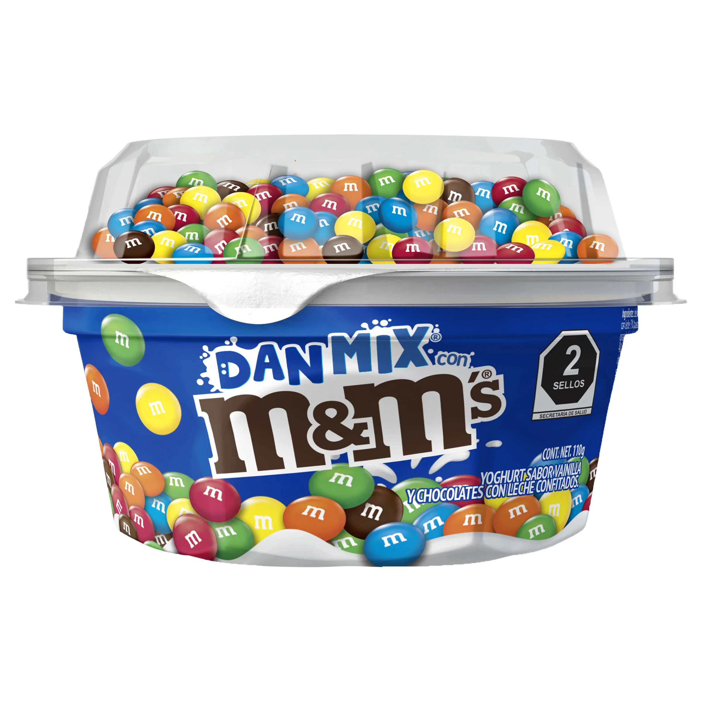Danmix Vainilla Con Domo M&M 110 G