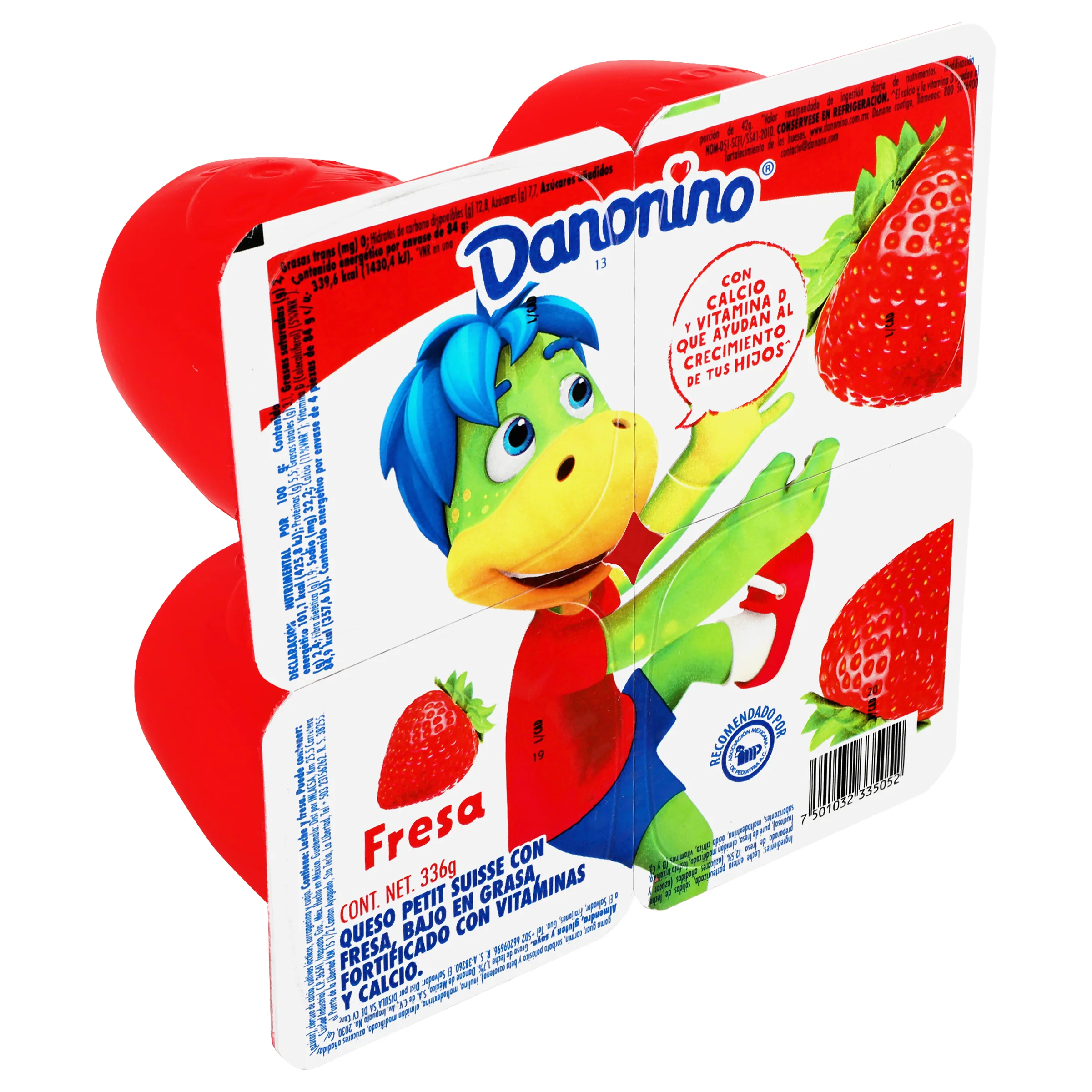 Danonino Maxi 336 G Pack Con 4 Piezas