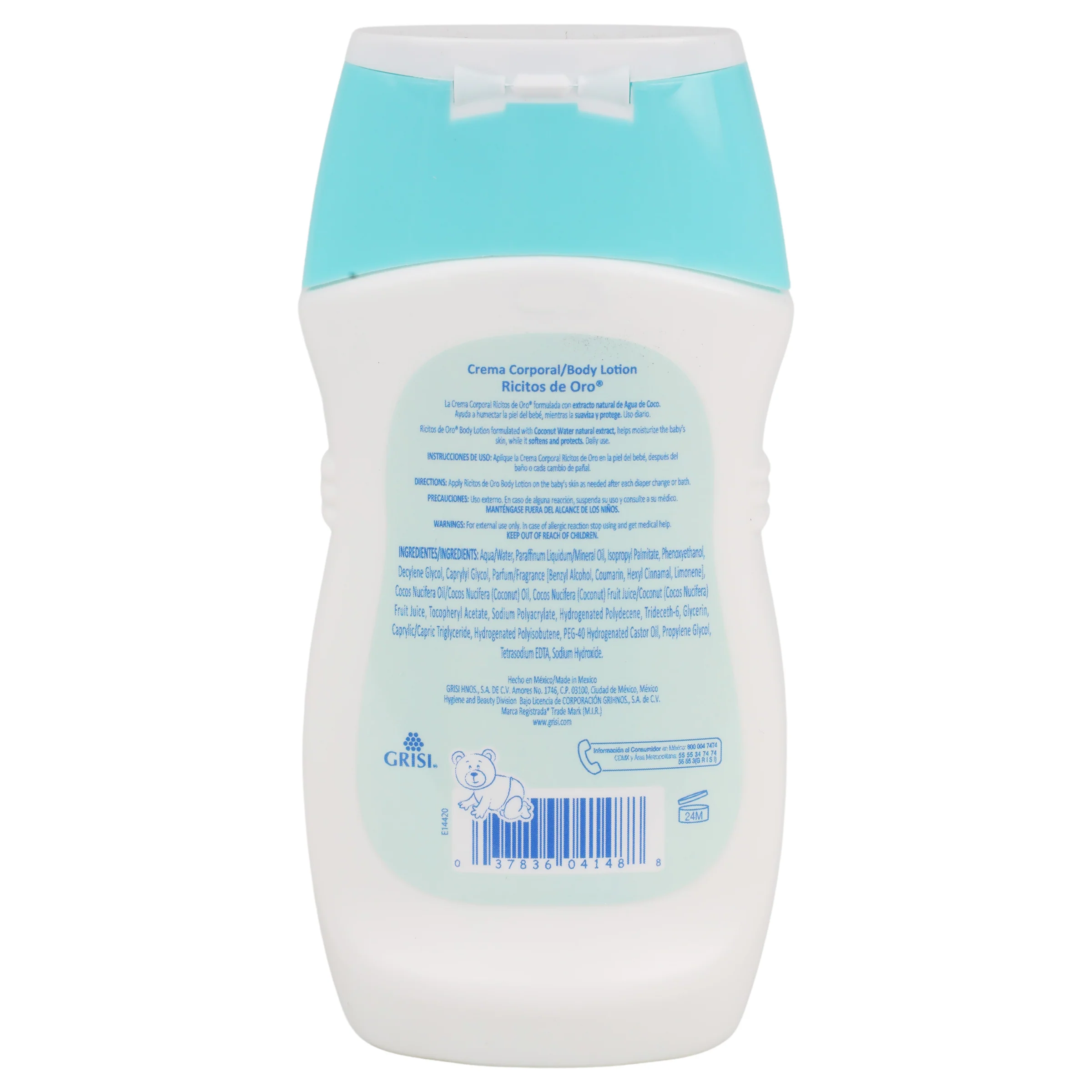 Crema Ricitos De Oro Agua Coco 250 Ml - Image 7
