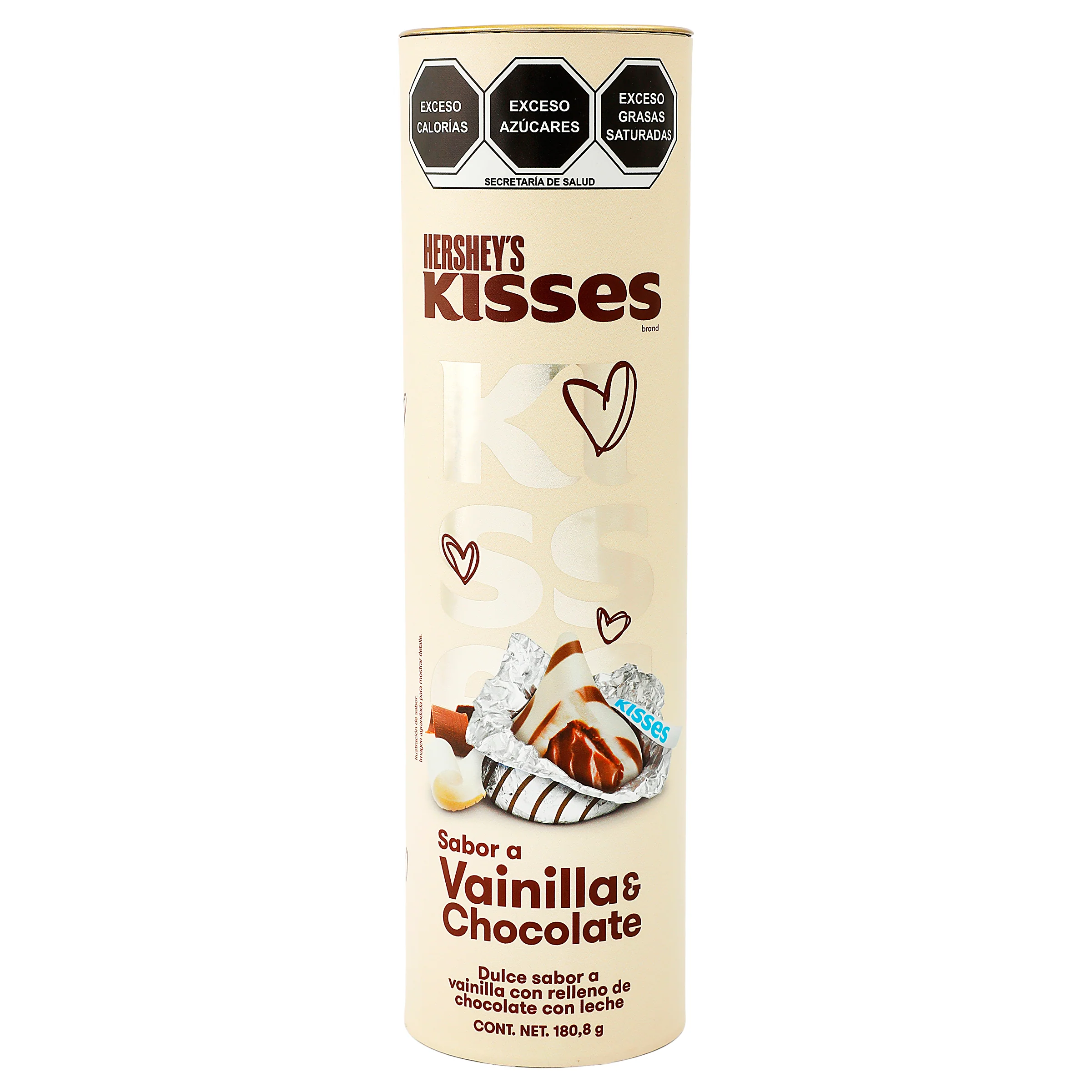 Chocolate Hersheys Kisses Vainilla Y Chocolate 180.8 G