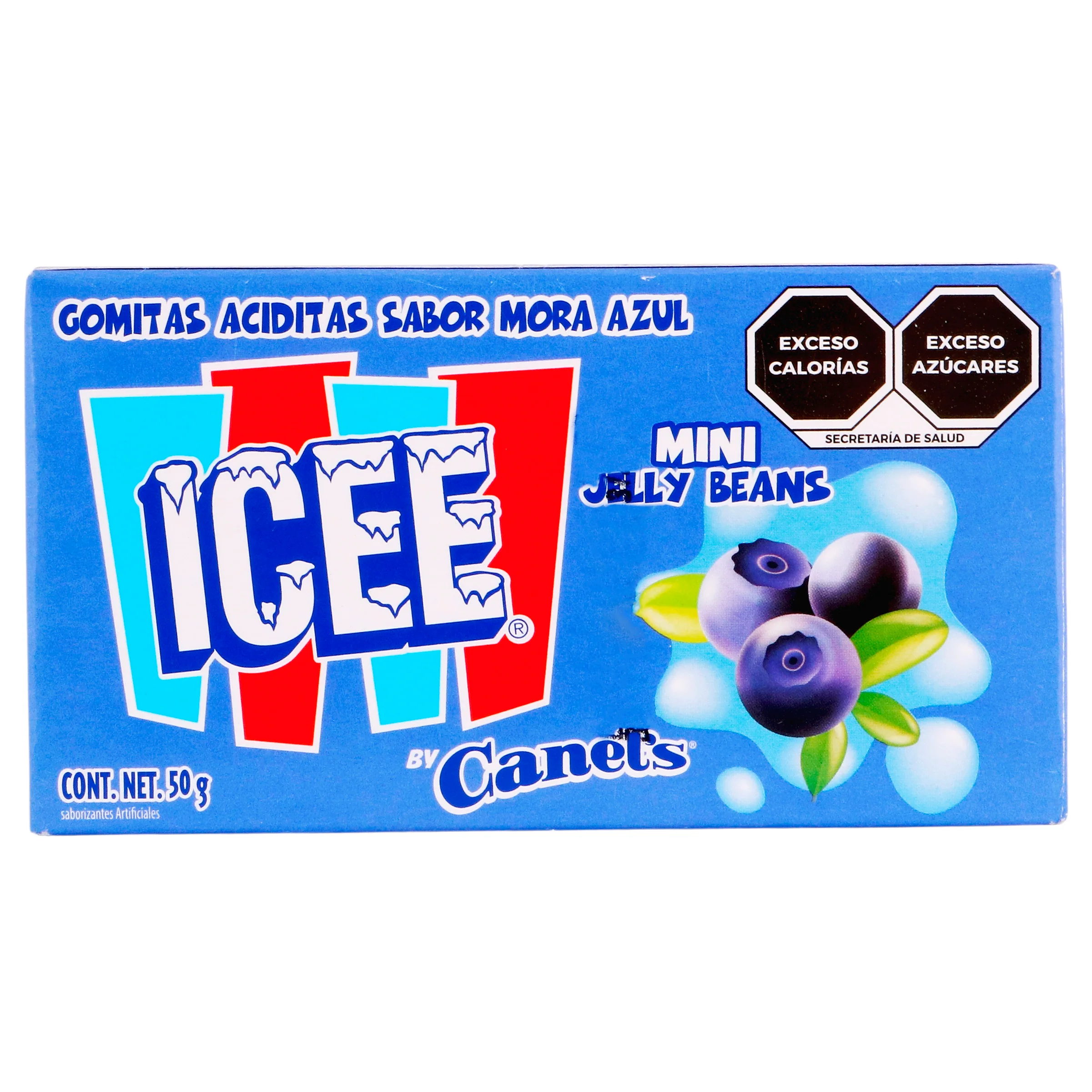 Gomitas Aciditas Icee Mora Azul Pieza