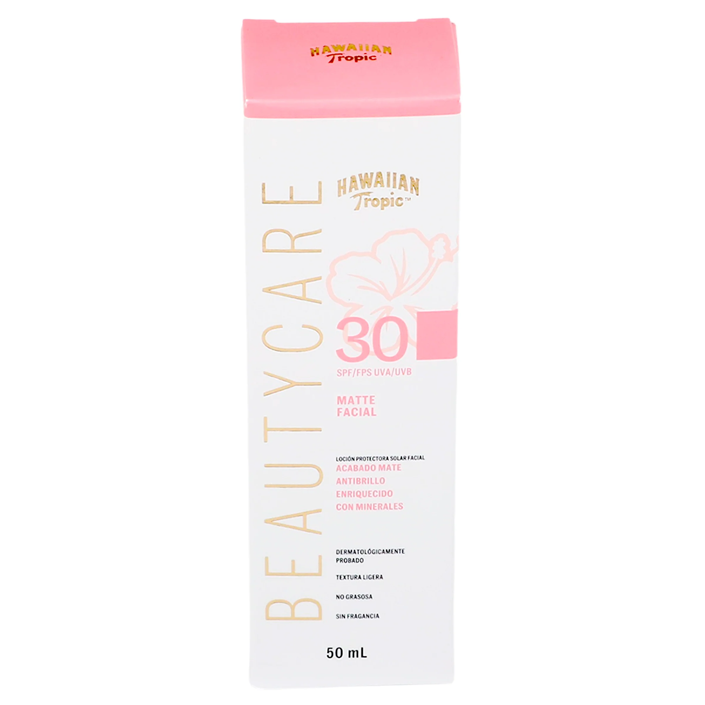 Bloqueador Hawaiian Beautycare Fps 30 Matte Facial 50 Ml - Image 3