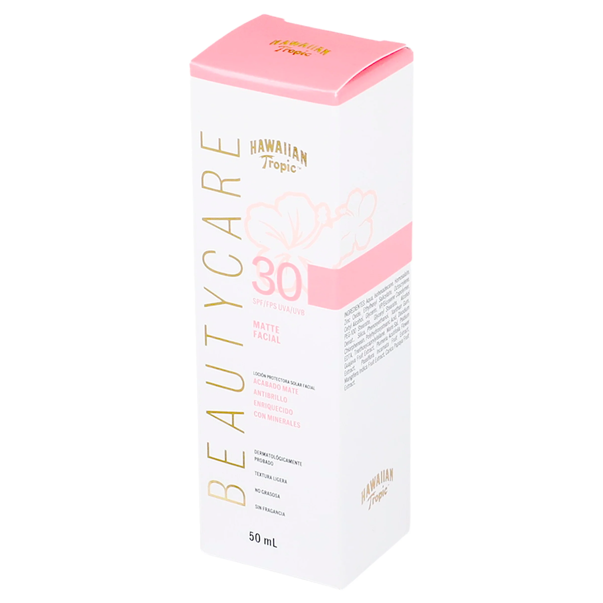 Bloqueador Hawaiian Beautycare Fps 30 Matte Facial 50 Ml - Image 4