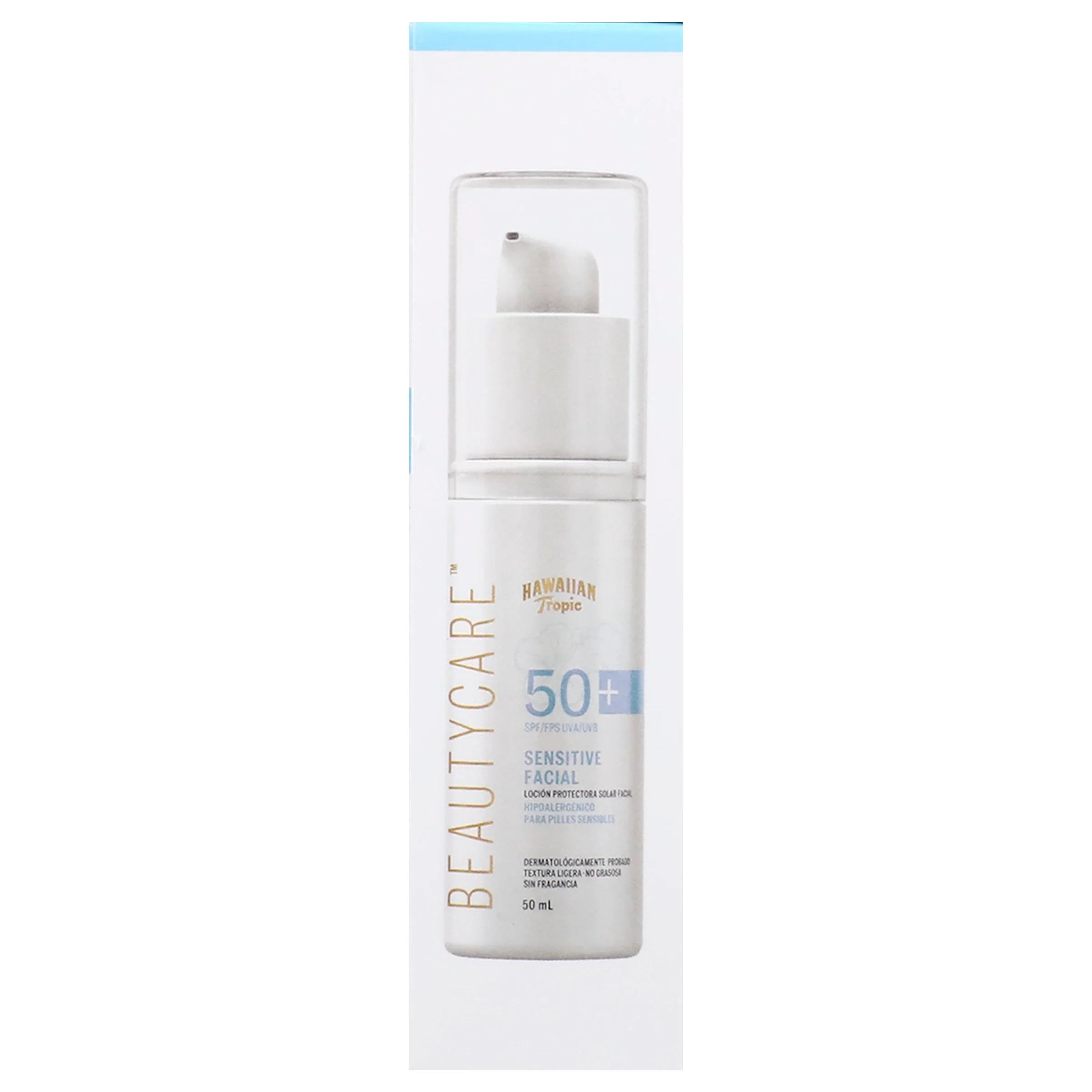 Bloqueador Hawaiian Beauty Fps 50 Sensitive 50 Ml - Image 8