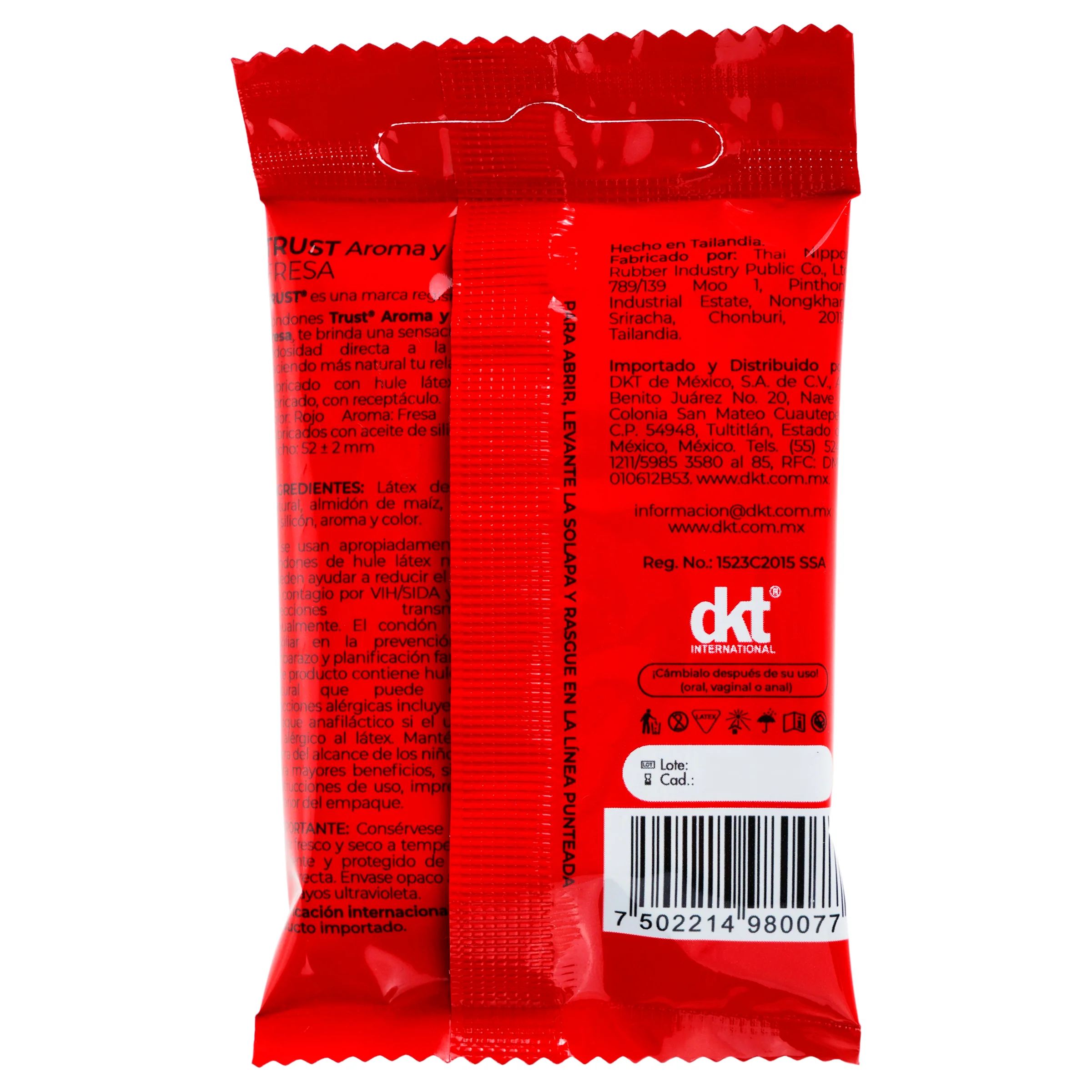 Preservativo Trust Fresa Con 3 Piezas - Image 5