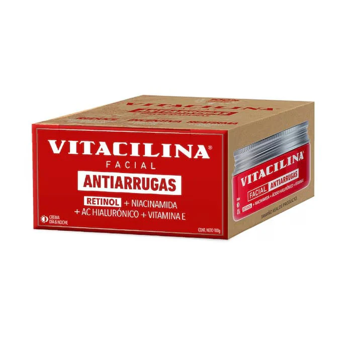 Crema Vitacilina Facial Antiarrugas 100 G - Image 2