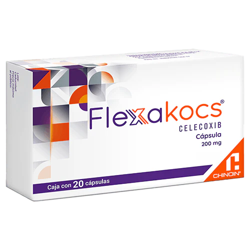 Flexakocks (Celecoxib) 200 Mg Con 20 Capsulas