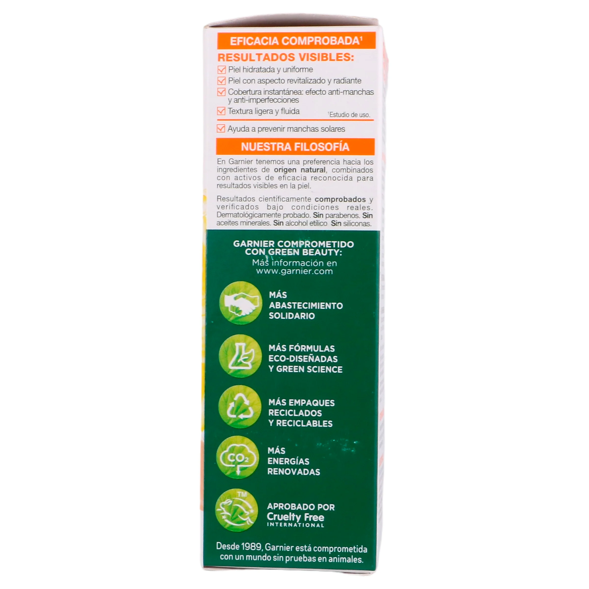 Crema Garnier Express Tono Claro Hidratante Con Color 40 G - Image 5