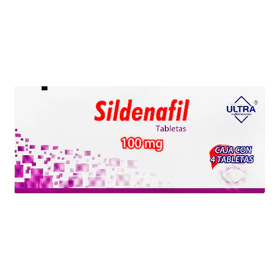 Sildenafil 100 Mg Con 4 Tabletas