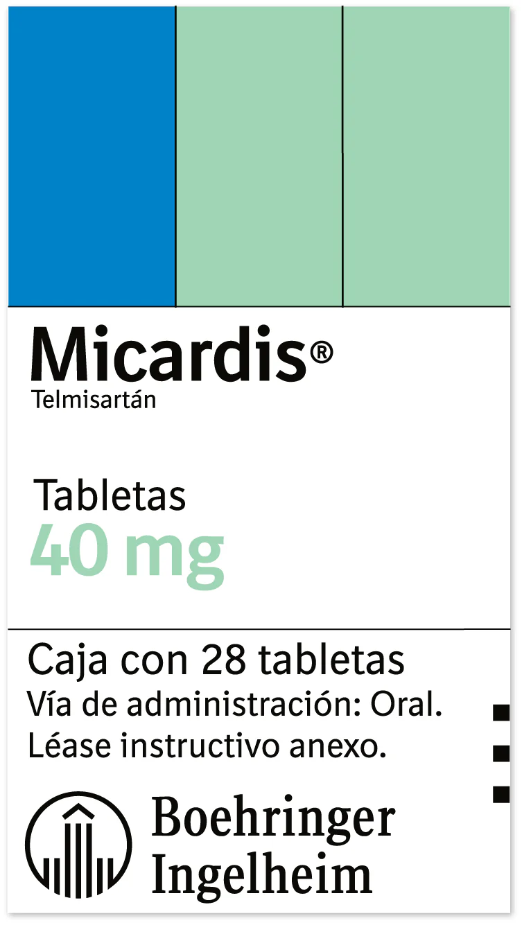 Micardis 40 Mg Tabletas 28