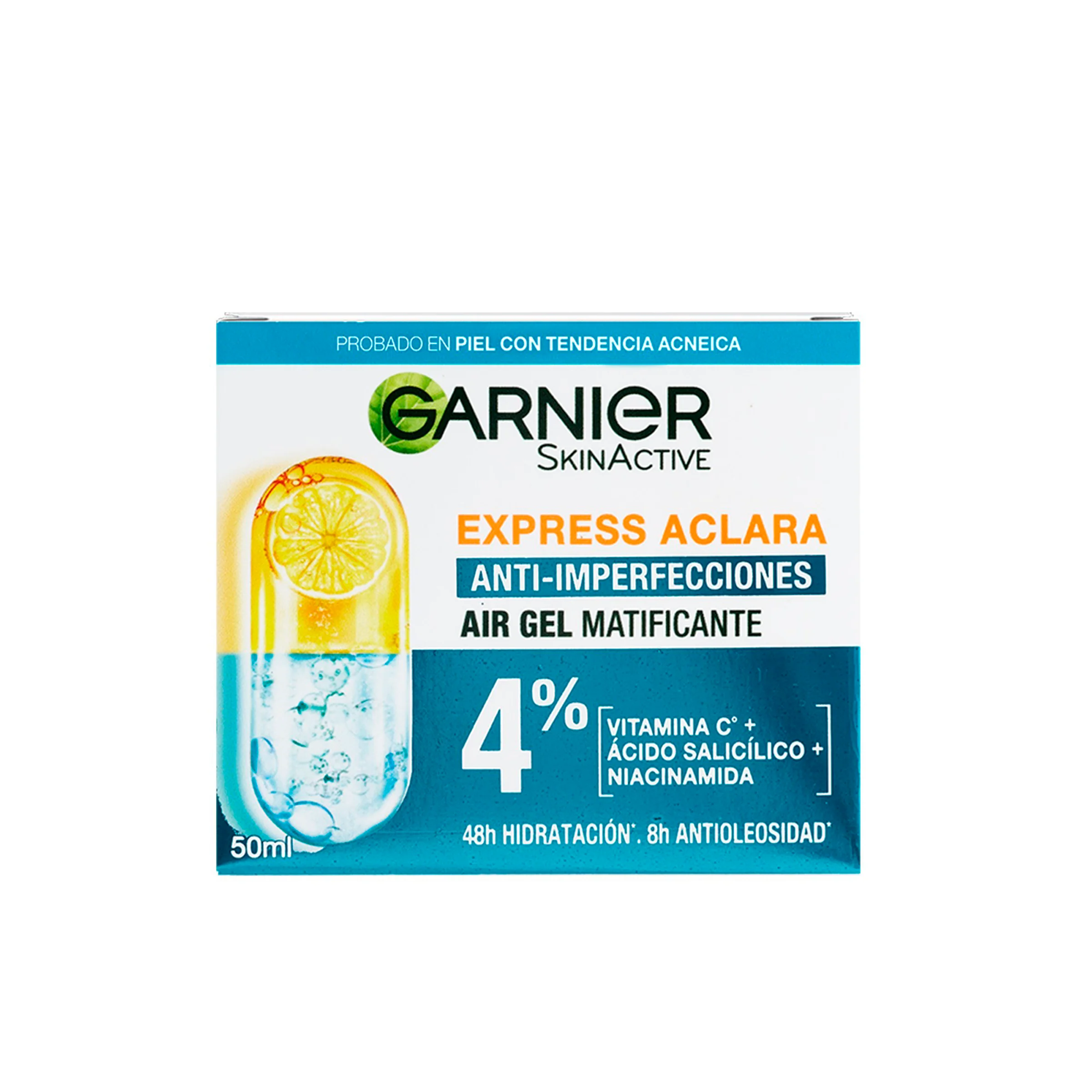 Gel Facial Garnier Express Aclara Anti-Impercciones 50 Ml