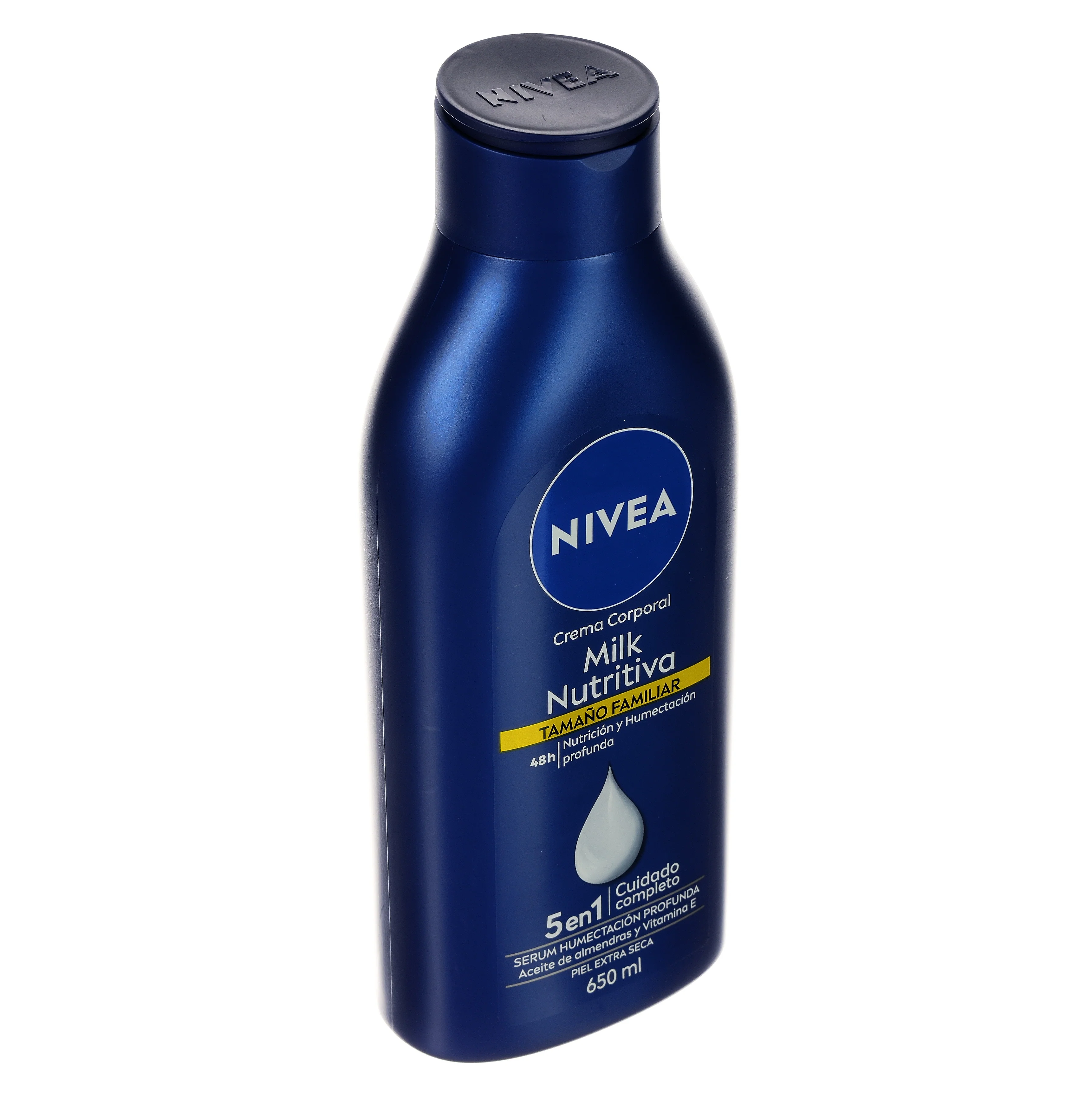 Crema Corporal Nivea Milk Nutricion 5 En 1 650 Ml - Image 2