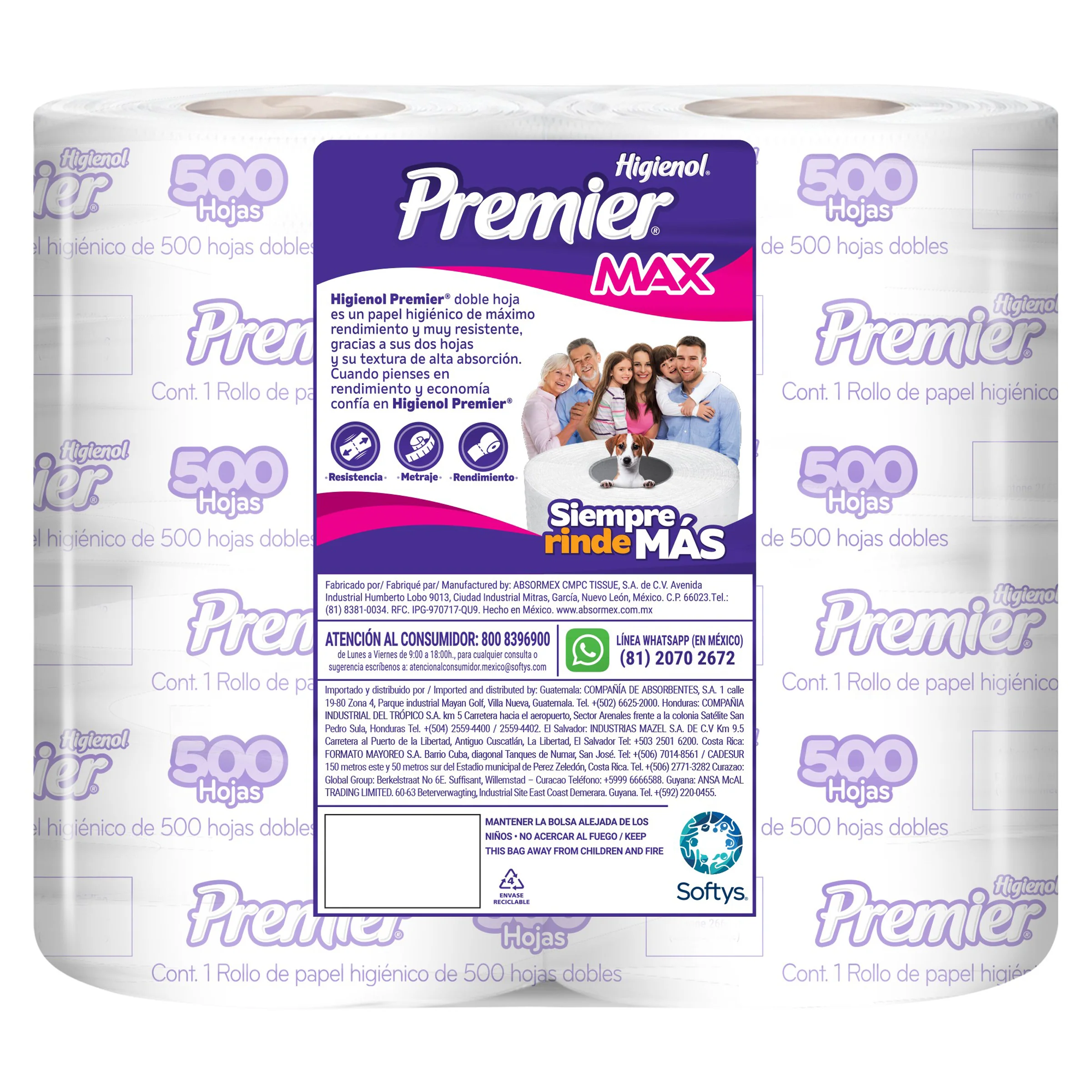 Papel Higienico Premier Max Con 4 Rollos - Image 6
