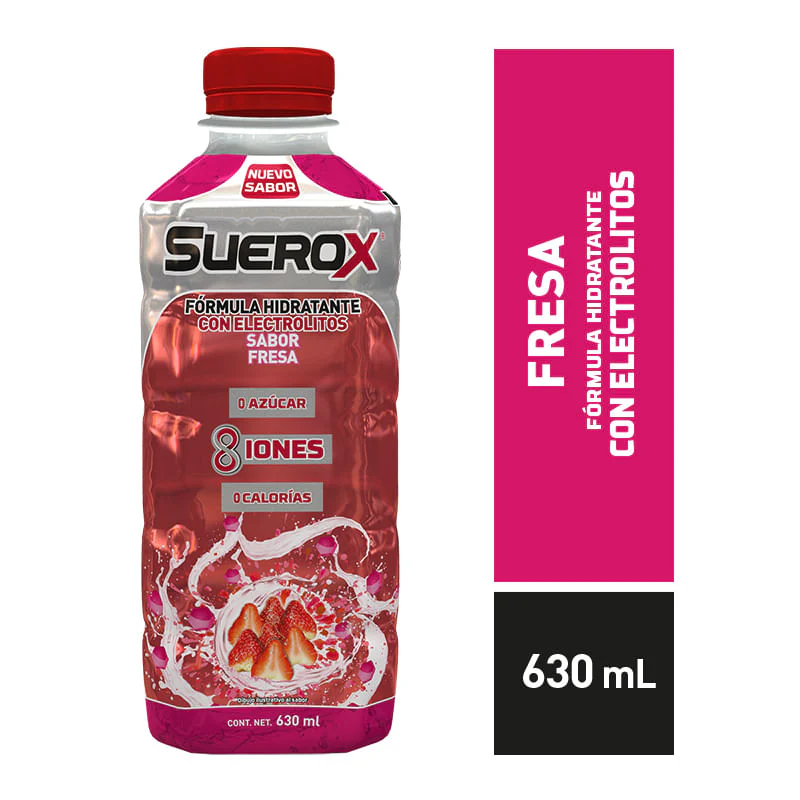 Suerox Fresa 630 Ml