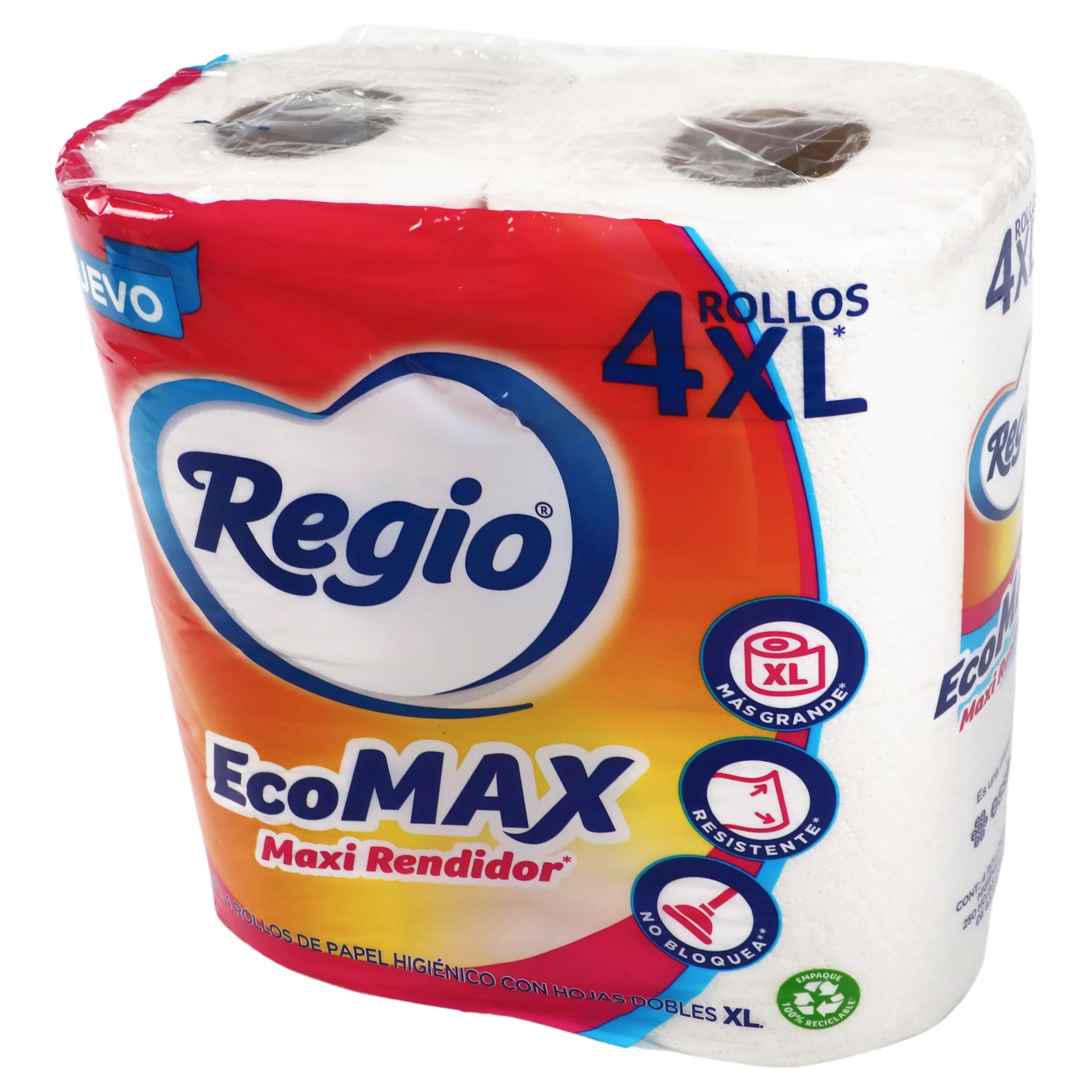 Papel Higienico Regio Ecomax 4 Rollos - Image 4