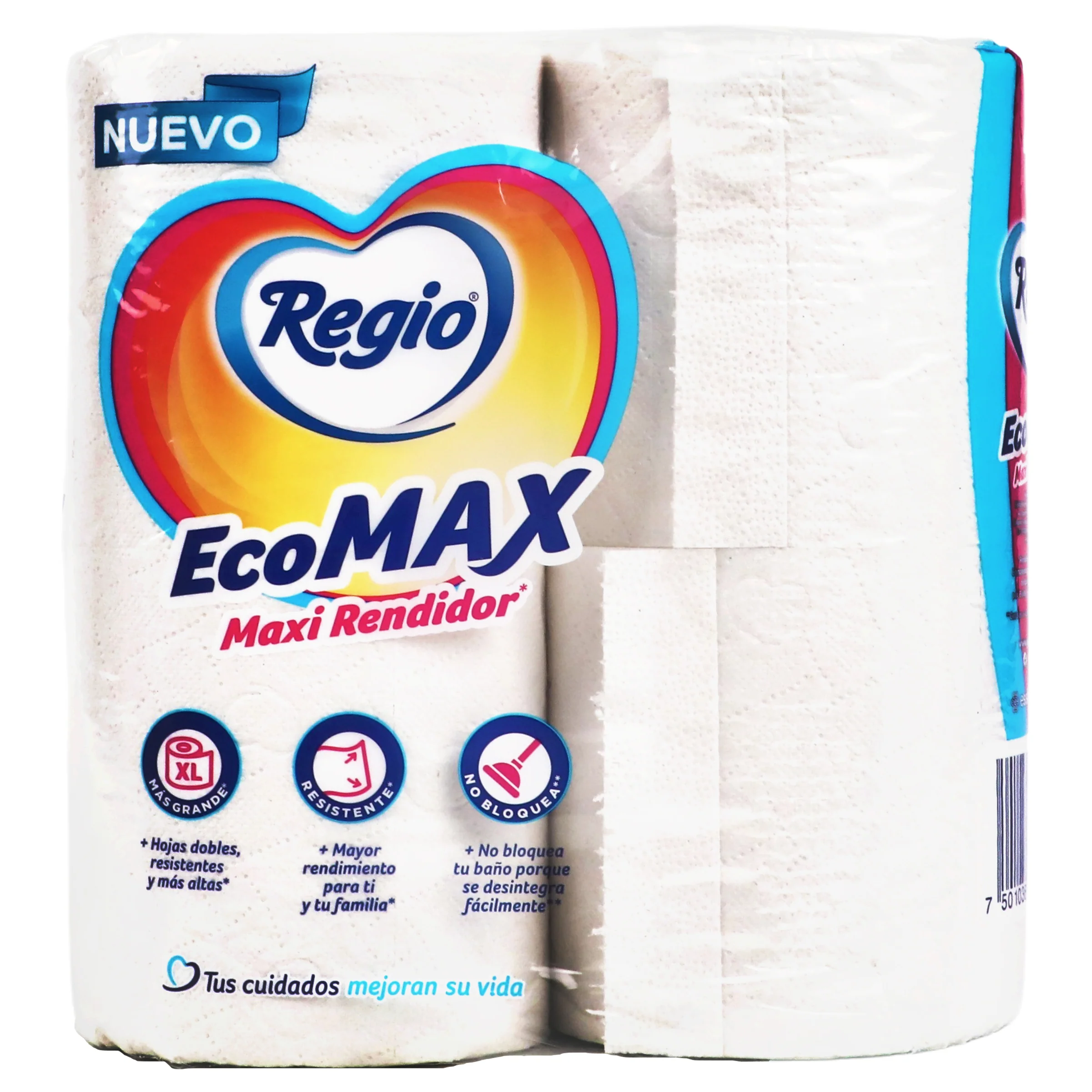 Papel Higienico Regio Ecomax 4 Rollos - Image 7