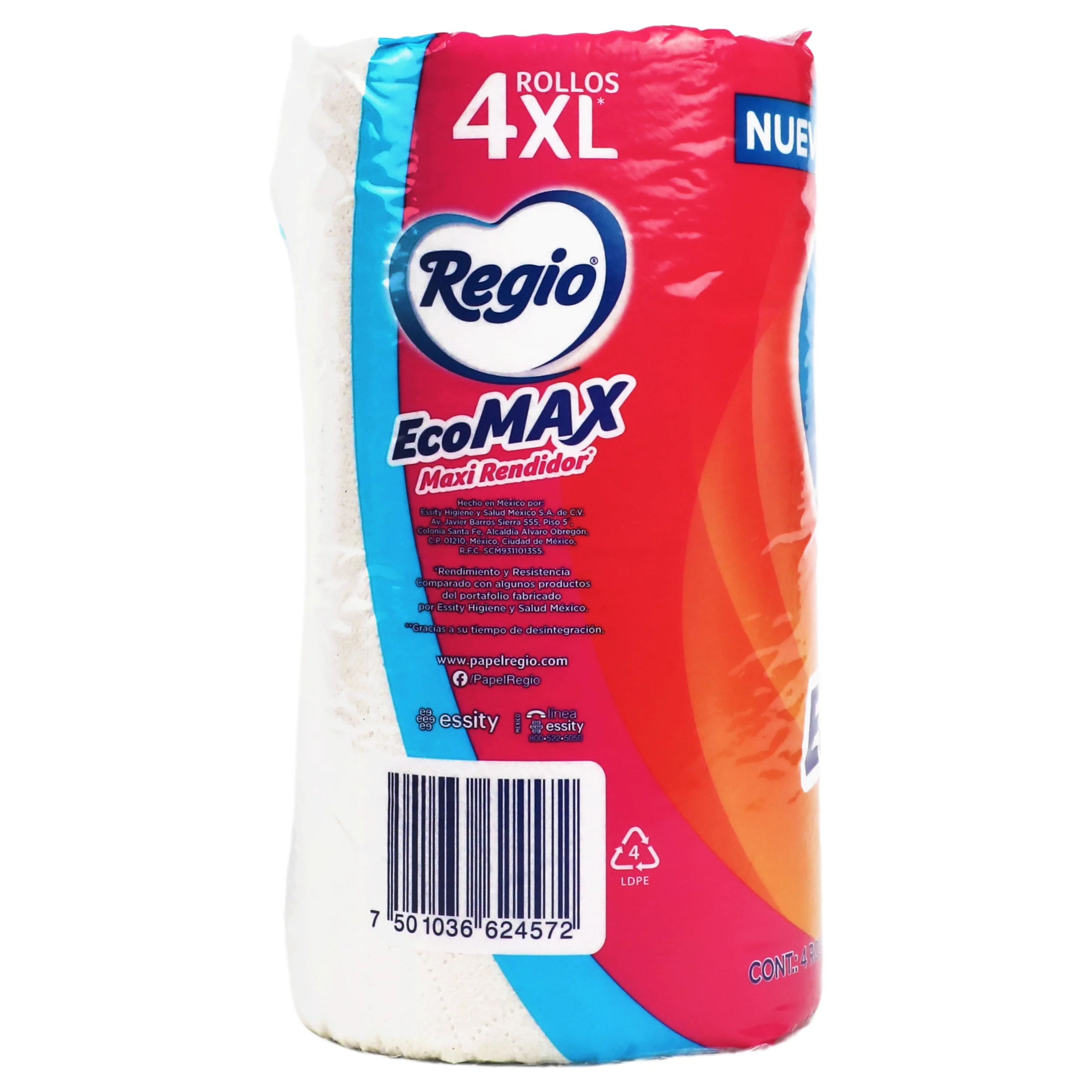 Papel Higienico Regio Ecomax 4 Rollos - Image 8
