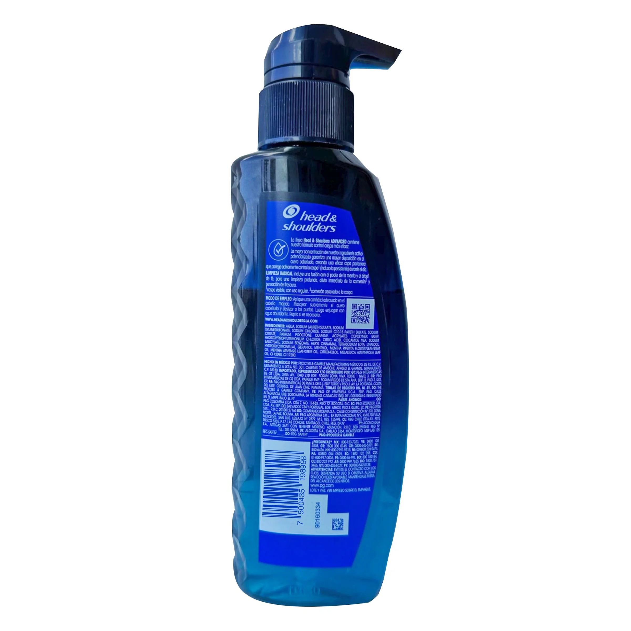 Shampoo Head &Shoulders Advance Limpieza Radical 280 Ml - Image 4