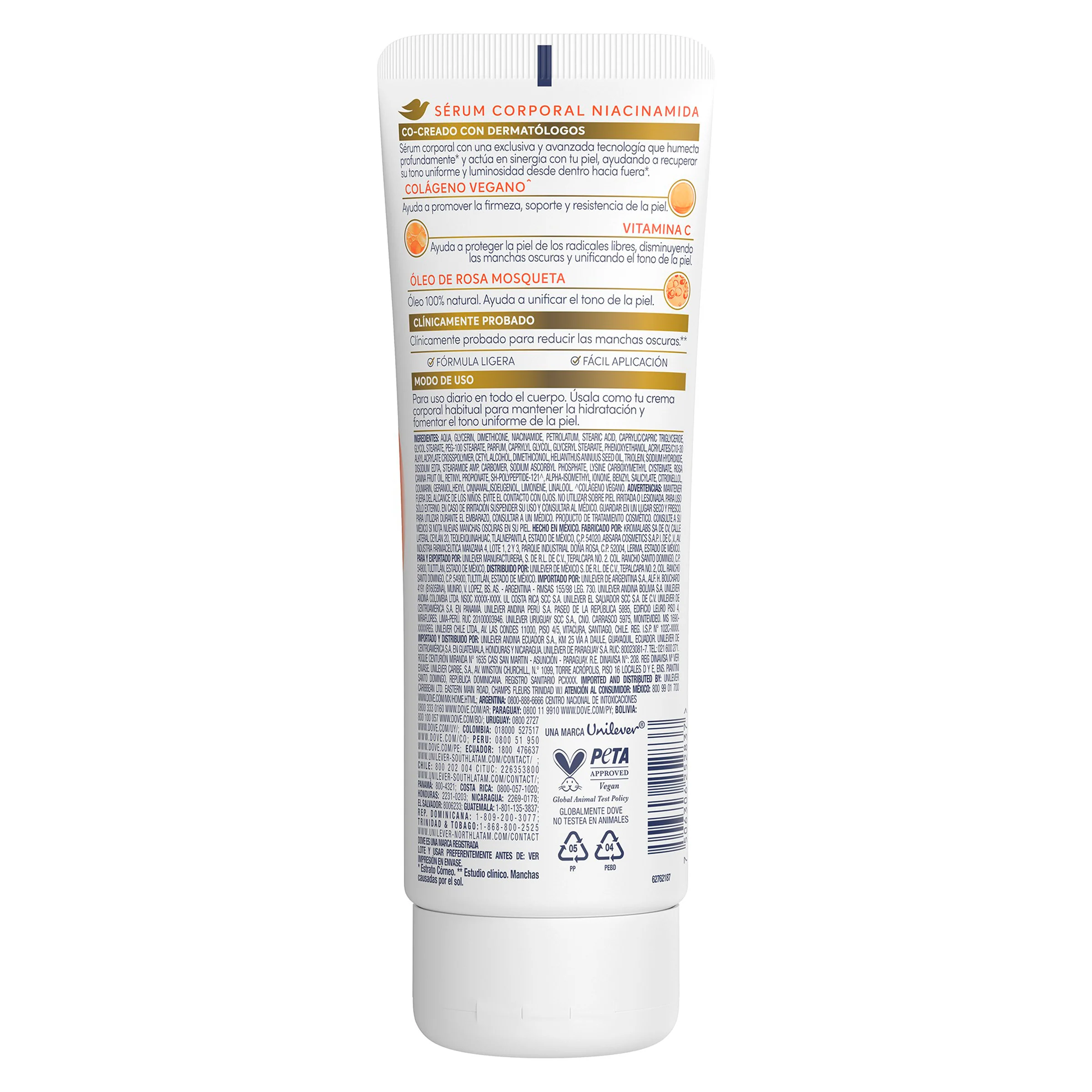 Serum Corporal Dove Niacinamida 200 Ml - Image 2