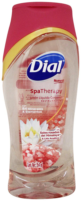 Jabon Dial Liquido Corporal Minerales Rosados 354 Ml