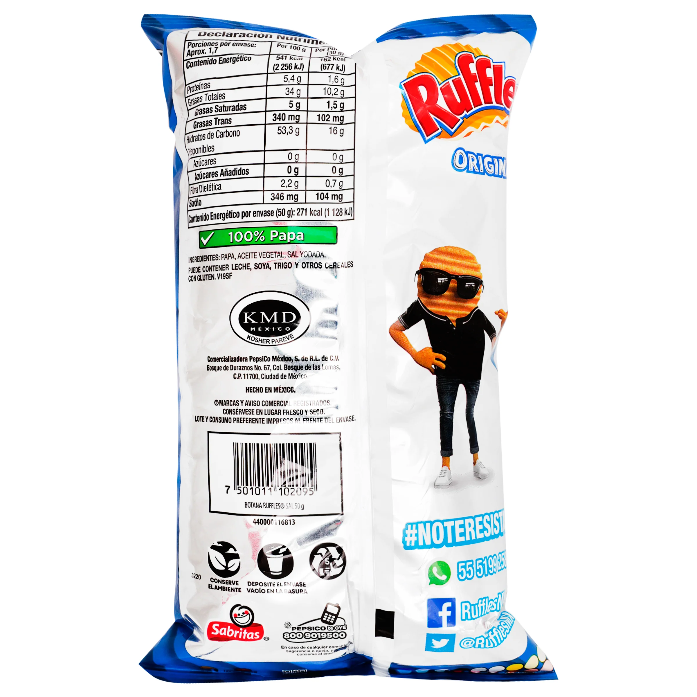 Ruffles Sal 52 Gramos - Image 2