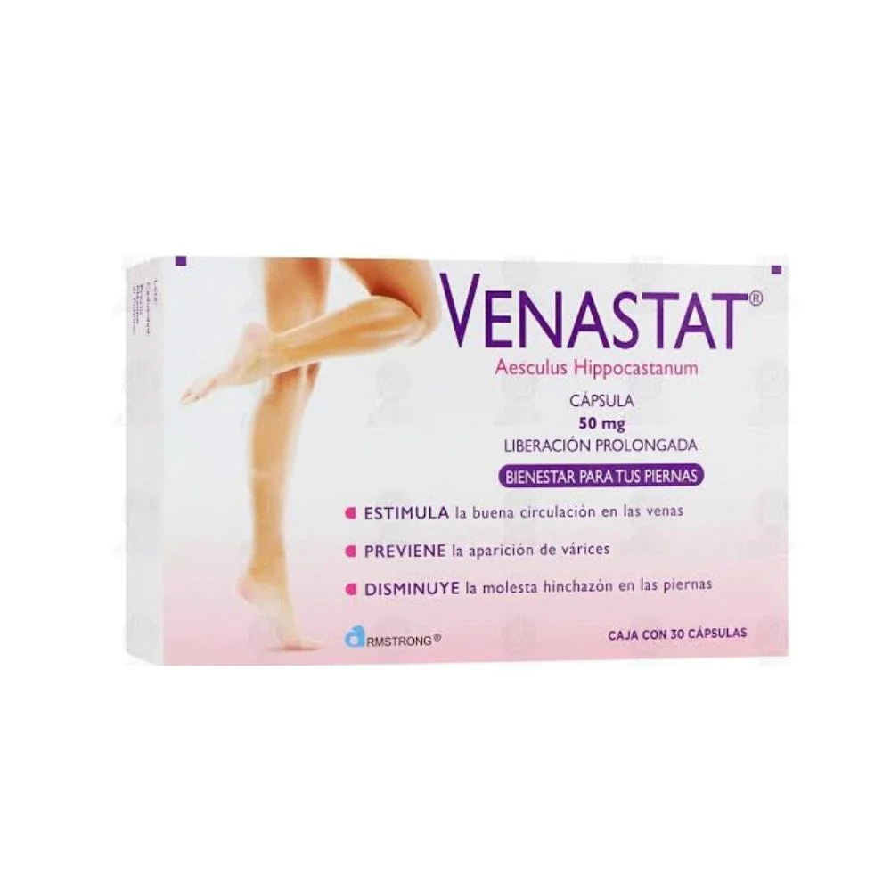 Venastat 50 Mg Lib Prolog Con 30 Capsulas