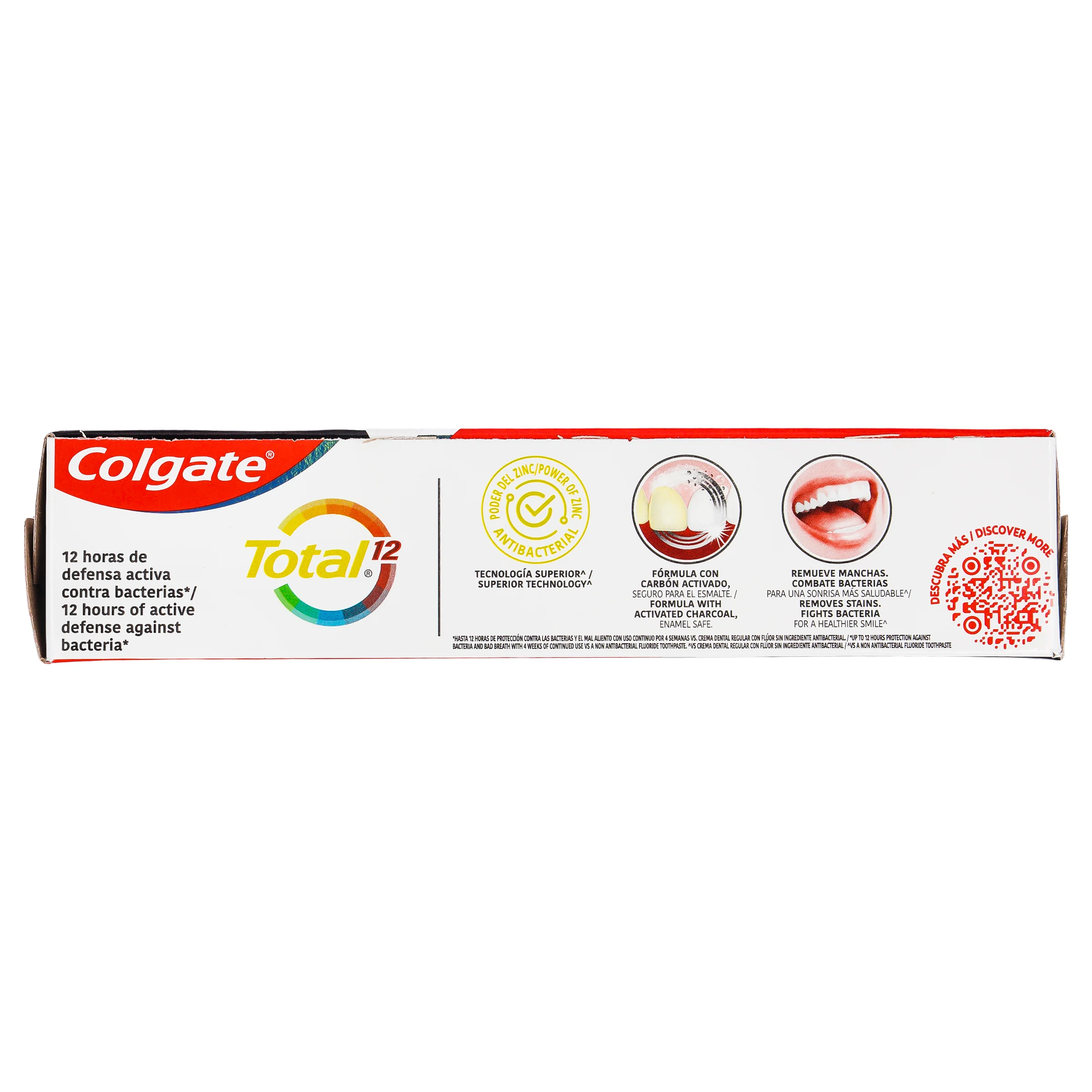 Crema Dental Colgate Total 12 Carbon Activado 100 Ml - Image 7