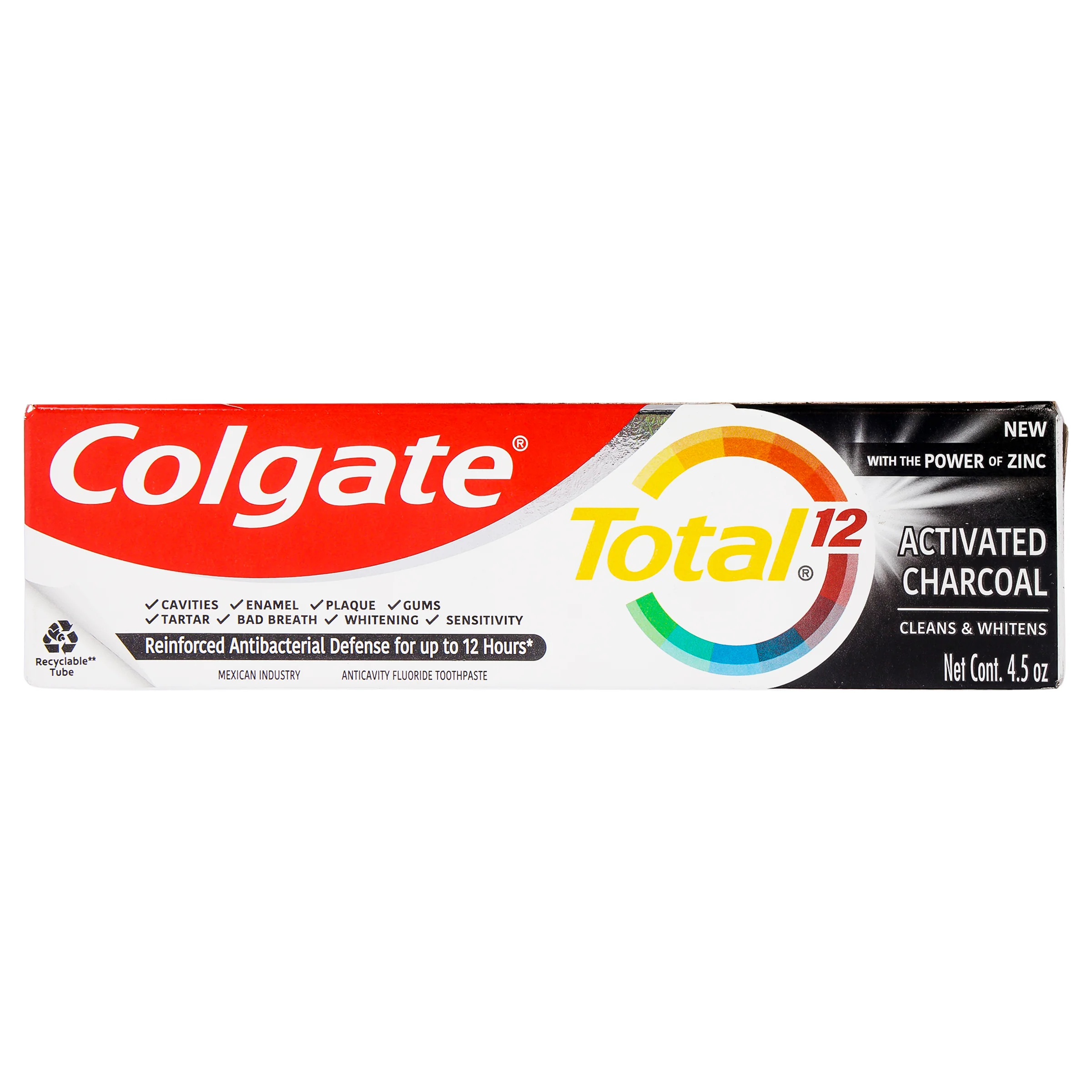 Crema Dental Colgate Total 12 Carbon Activado 100 Ml - Image 8