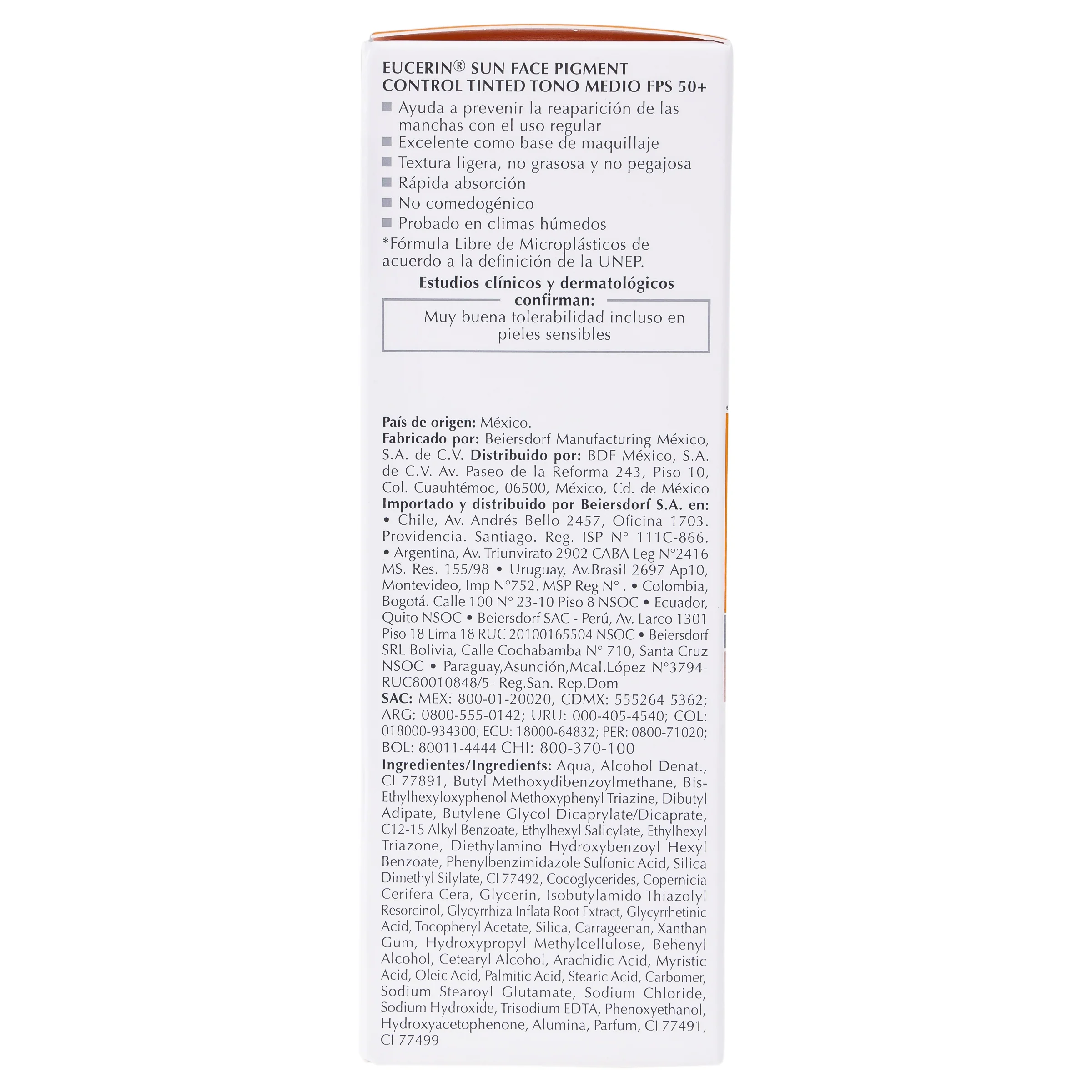 Bloqueador Eucerin Tono Medio Fps 50+ 50 Ml - Image 8