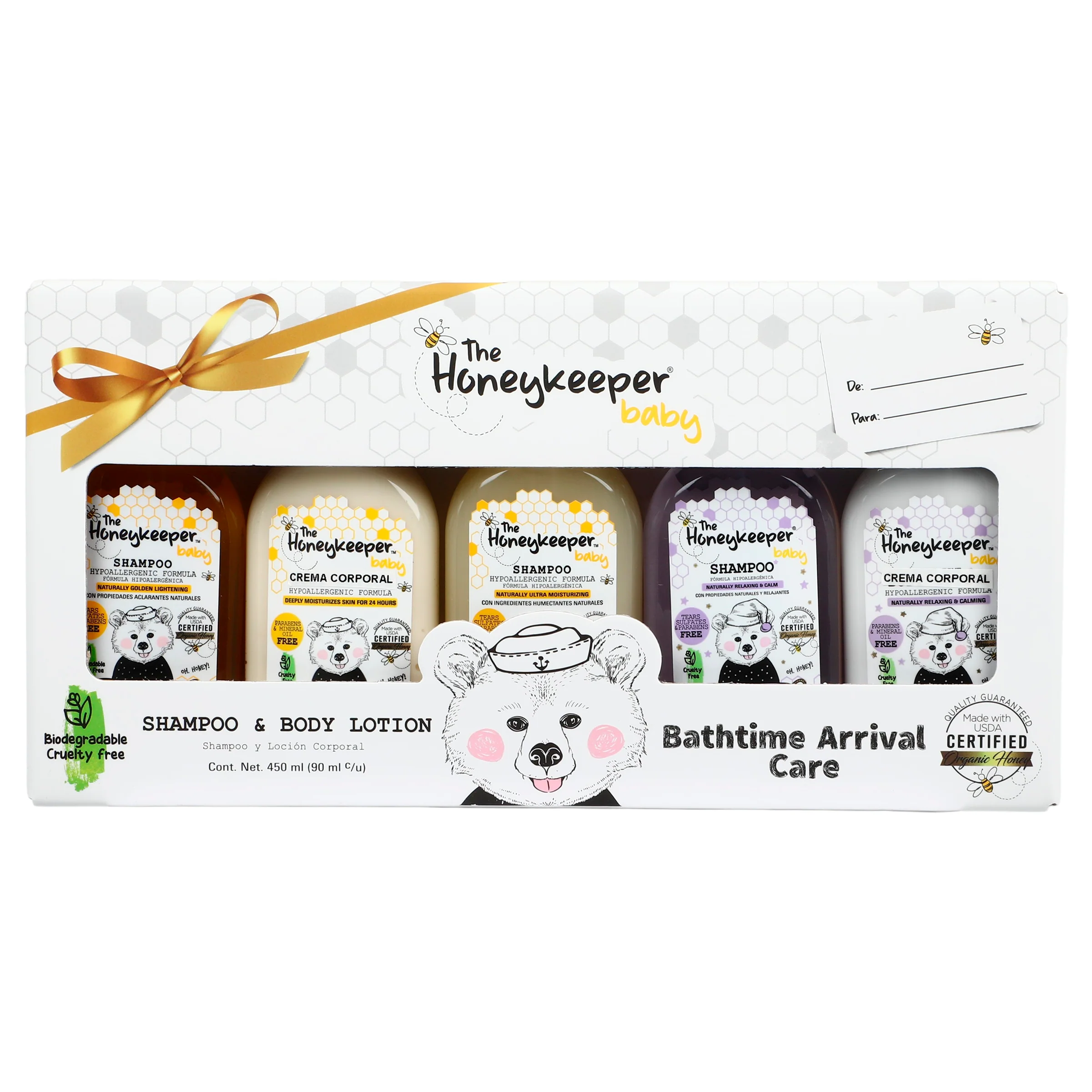 Kit Honeykeeper 3 Shampoo, 2 Locion 90 Ml