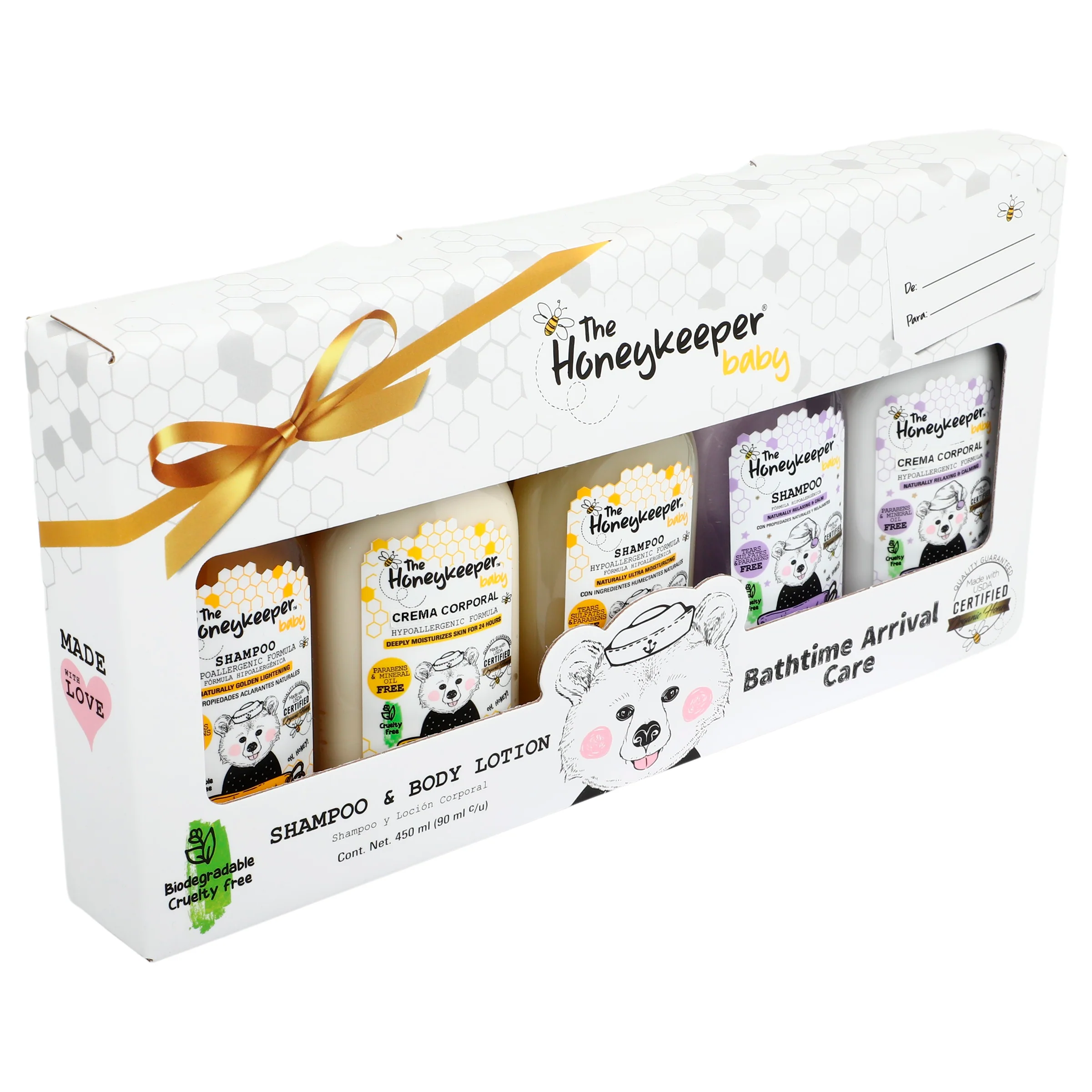 Kit Honeykeeper 3 Shampoo, 2 Locion 90 Ml - Image 2