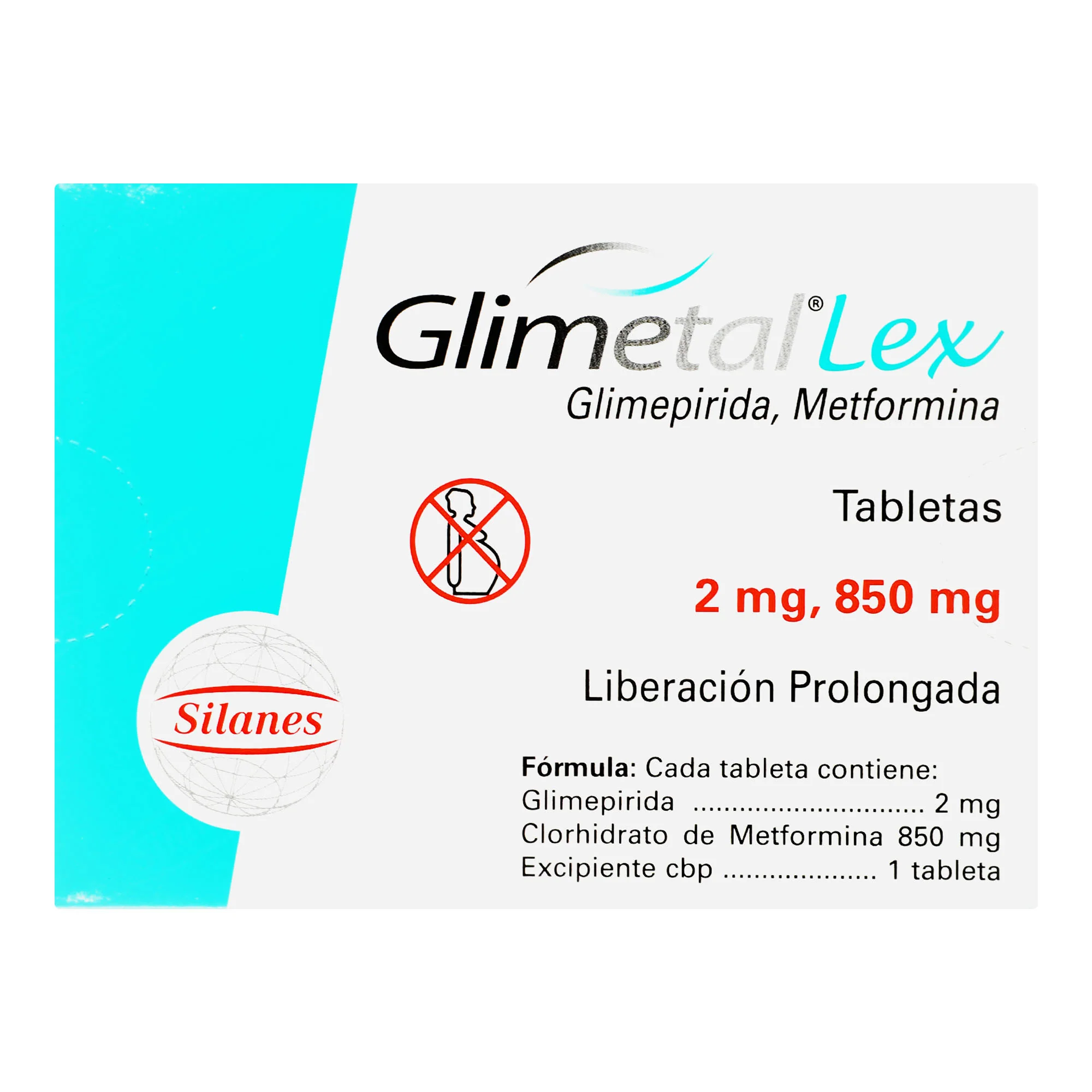 Glimetal-Lex 850/2 Mg Con 30 Tabletas - Image 6